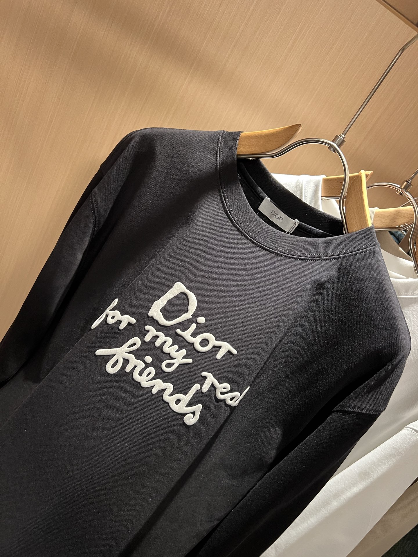 Dio*迪家 2025秋冬新款男女同款👫长袖打底衫，专柜同步发售！定制专属260克纯棉面料，定制原版工艺