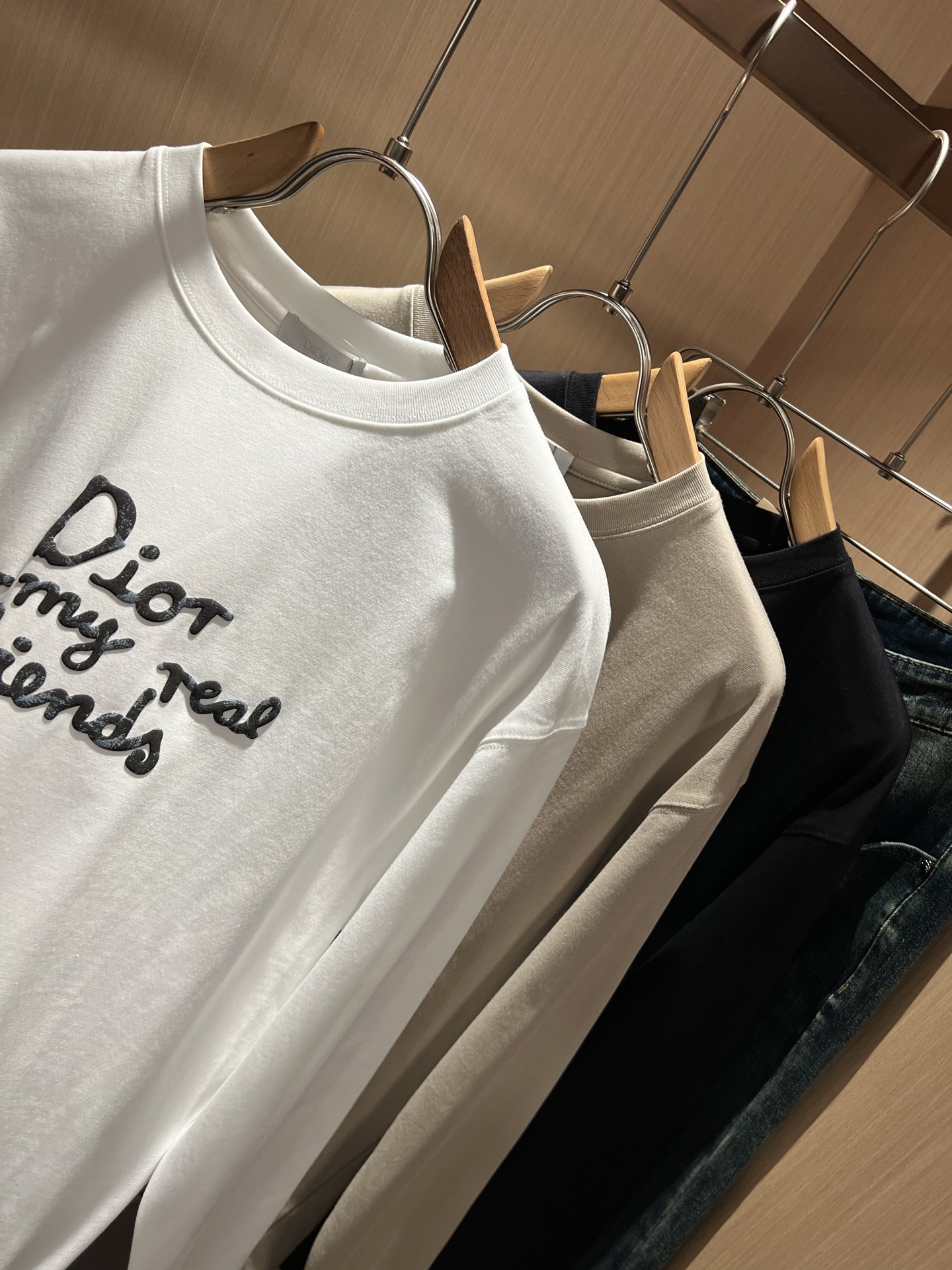 Dio*迪家 2025秋冬新款男女同款👫长袖打底衫，专柜同步发售！定制专属260克纯棉面料，定制原版工艺