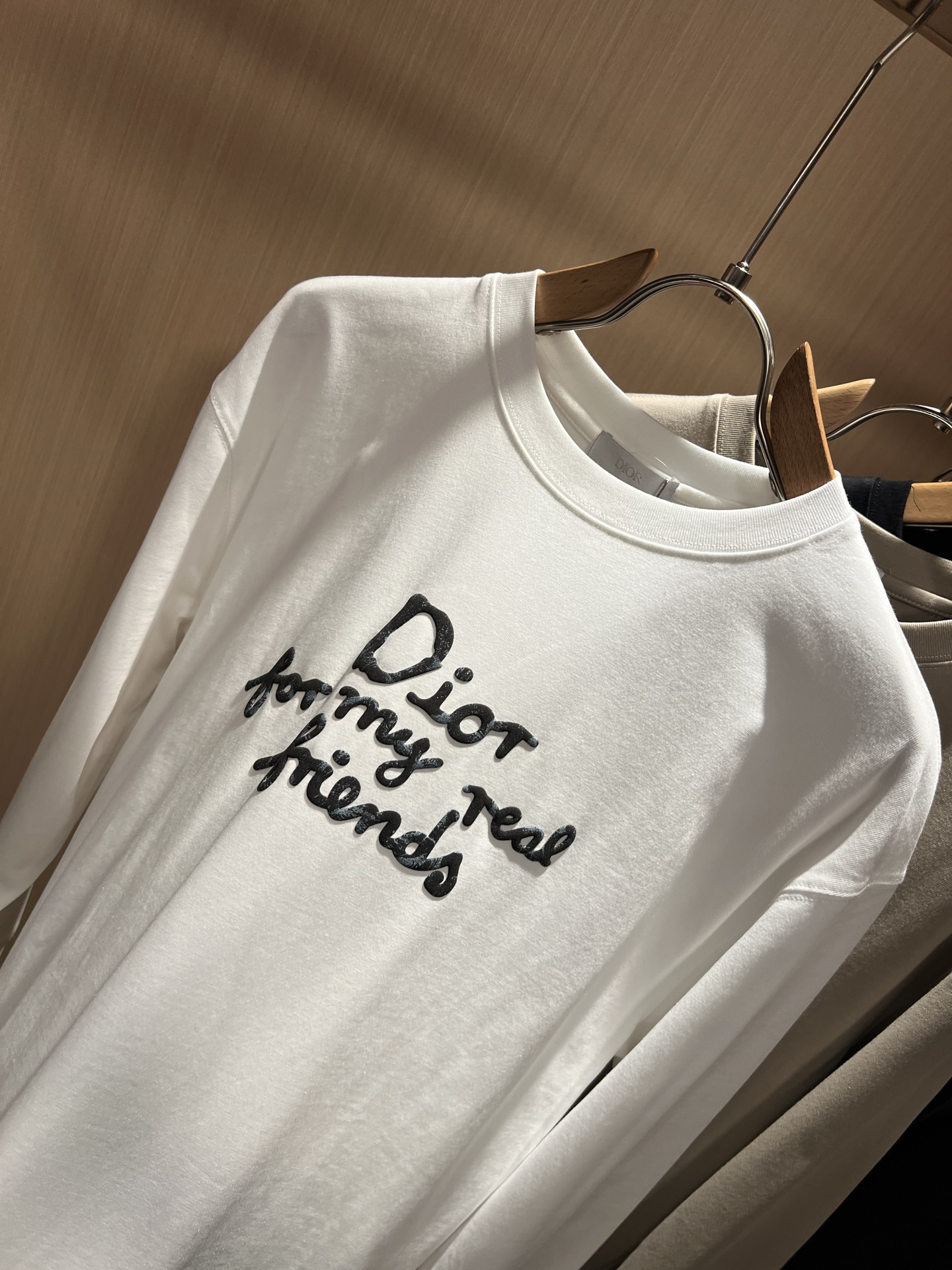 Dio*迪家 2025秋冬新款男女同款👫长袖打底衫，专柜同步发售！定制专属260克纯棉面料，定制原版工艺