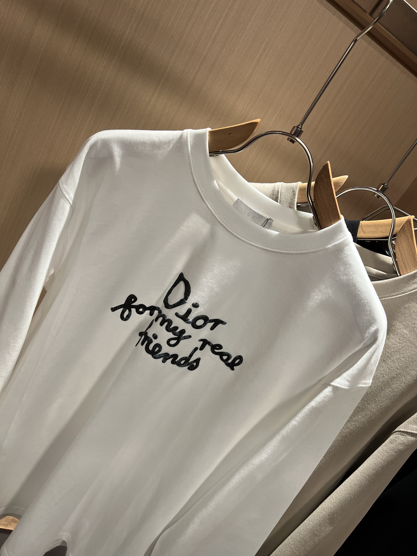 Dio*迪家 2025秋冬新款男女同款👫长袖打底衫，专柜同步发售！定制专属260克纯棉面料，定制原版工艺