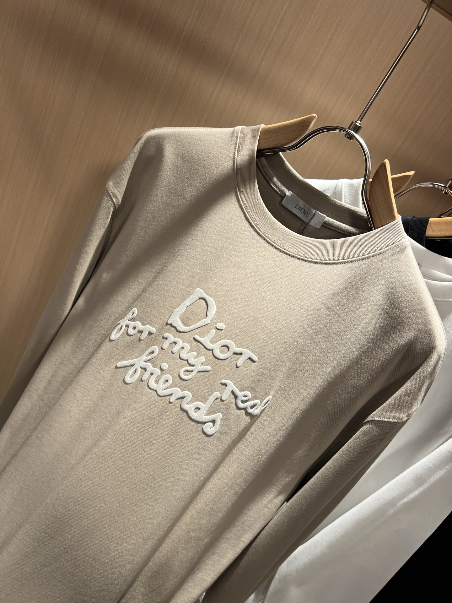 Dio*迪家 2025秋冬新款男女同款👫长袖打底衫，专柜同步发售！定制专属260克纯棉面料，定制原版工艺