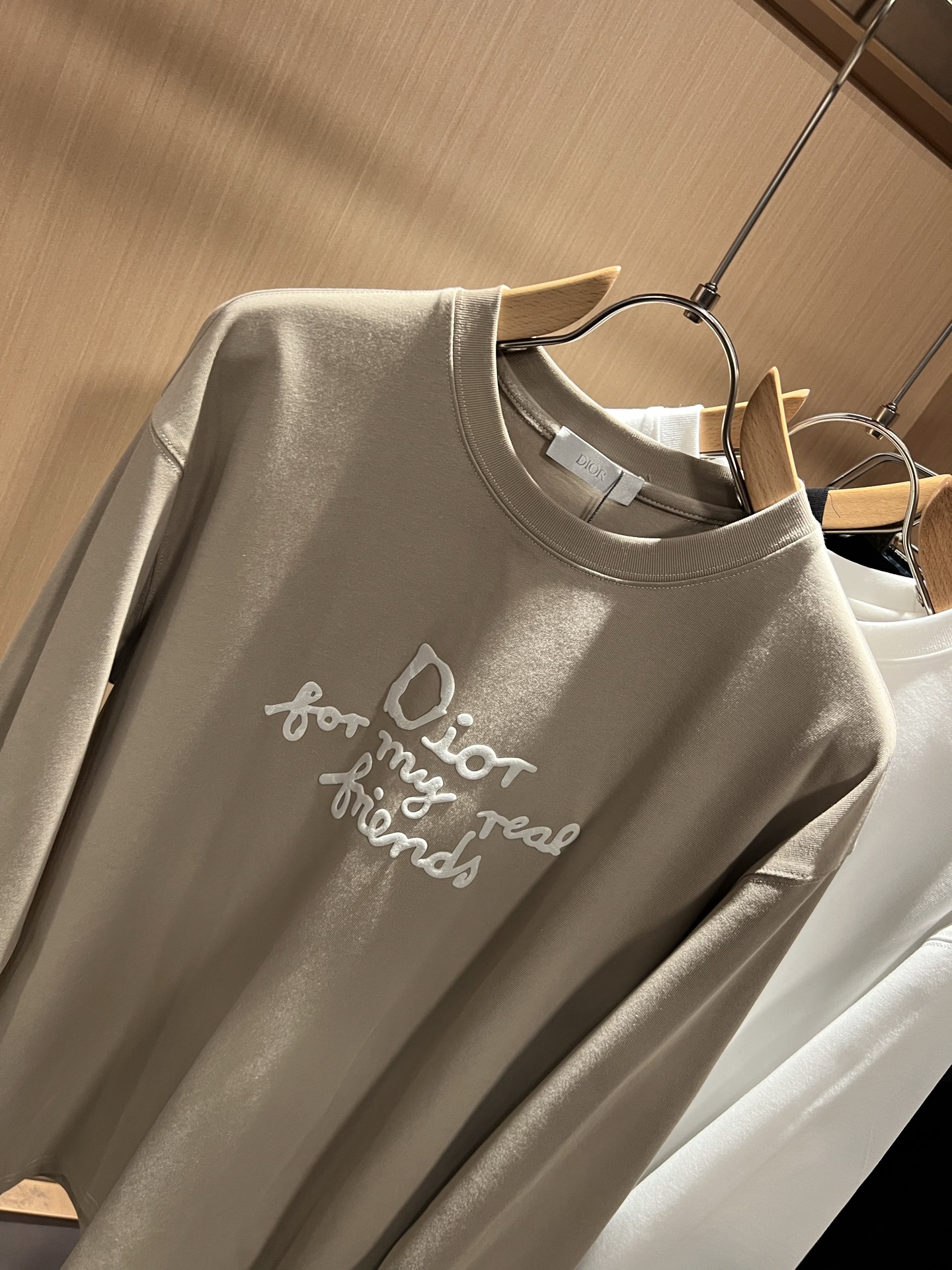 Dio*迪家 2025秋冬新款男女同款👫长袖打底衫，专柜同步发售！定制专属260克纯棉面料，定制原版工艺