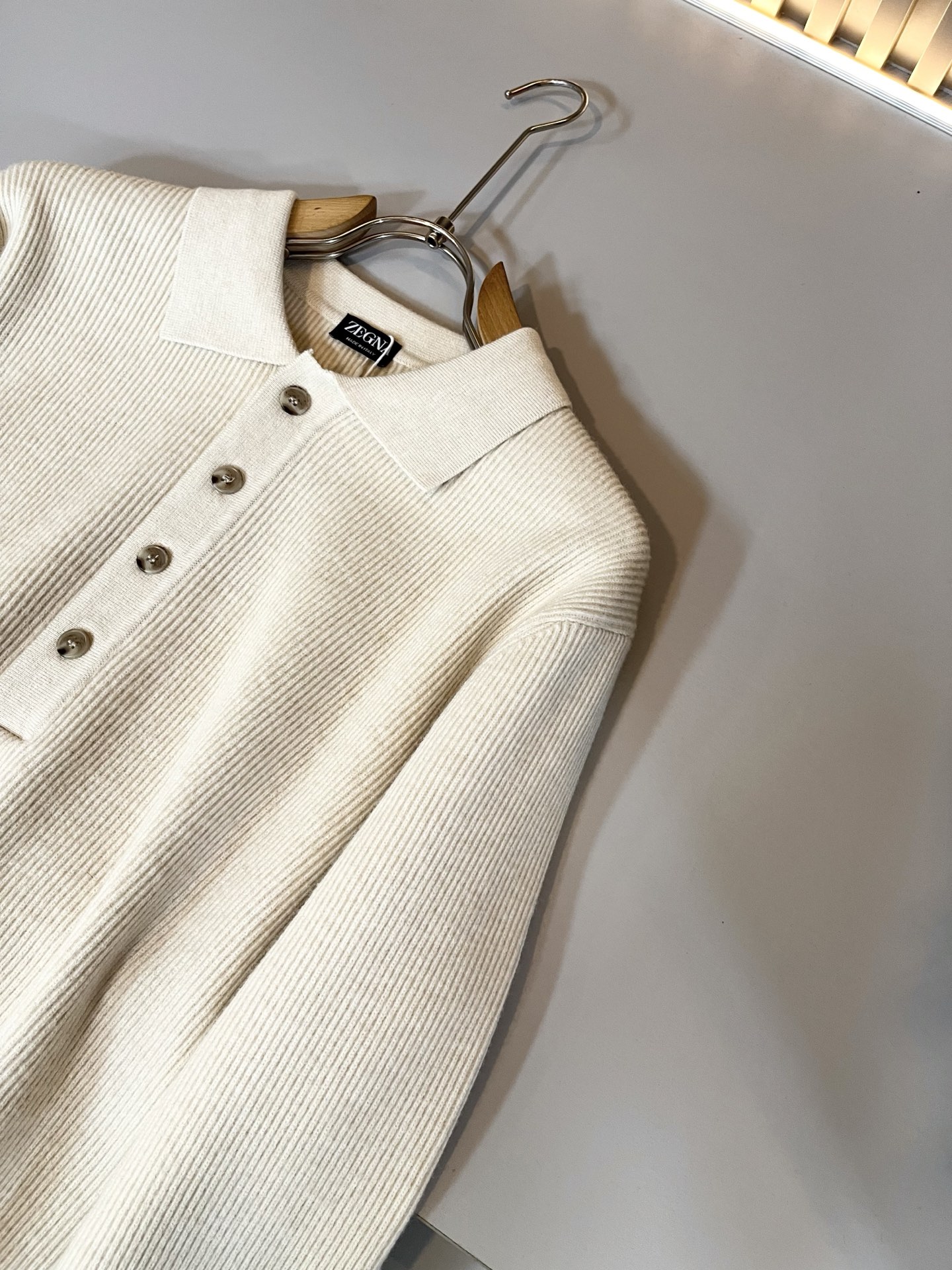 Ermenegildo Zeg*a杰*亚 2025秋冬新品男士休闲针织羊毛衫，外贸公司订单！是杰尼亚经典