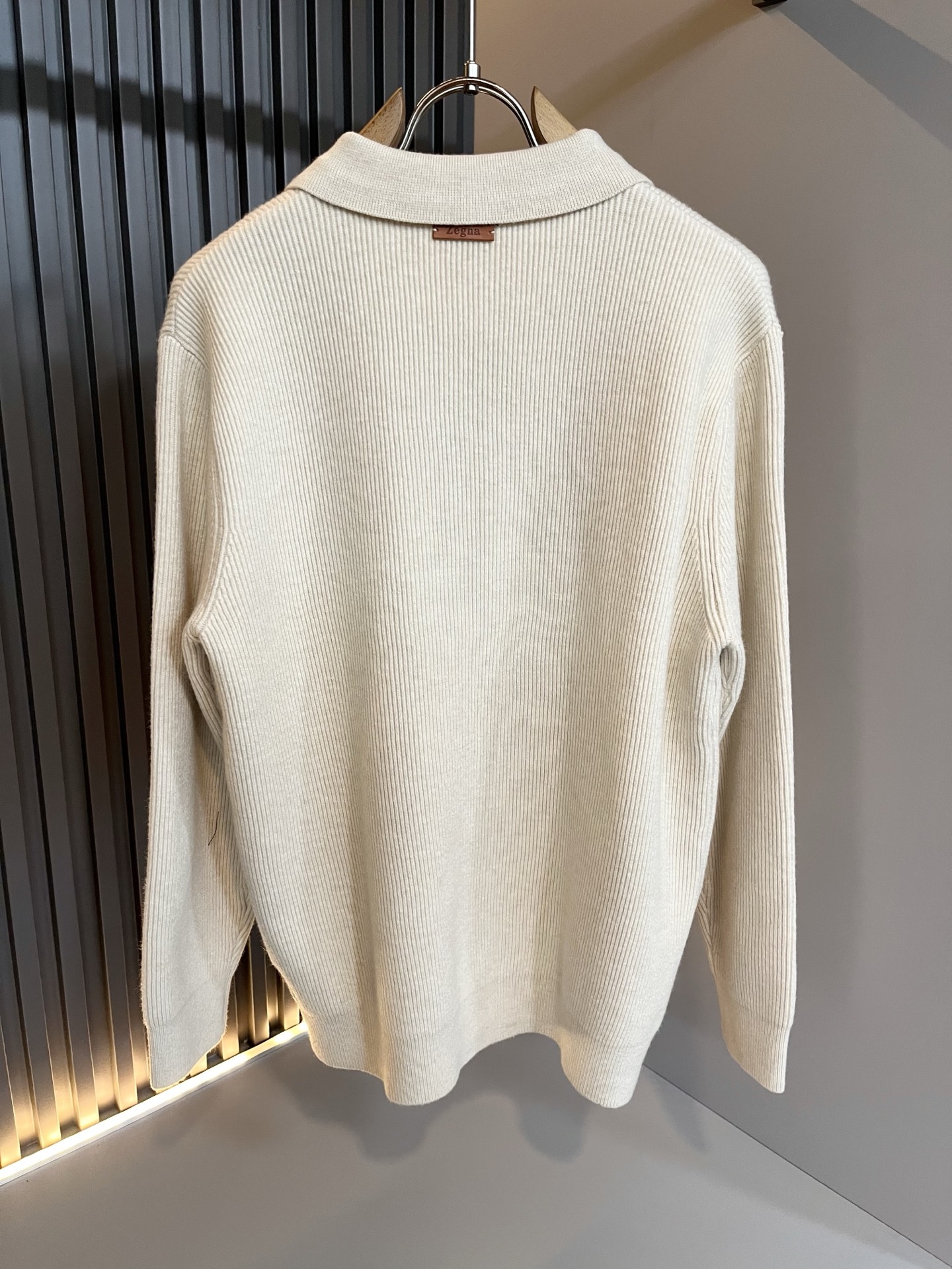 Ermenegildo Zeg*a杰*亚 2025秋冬新品男士休闲针织羊毛衫，外贸公司订单！是杰尼亚经典