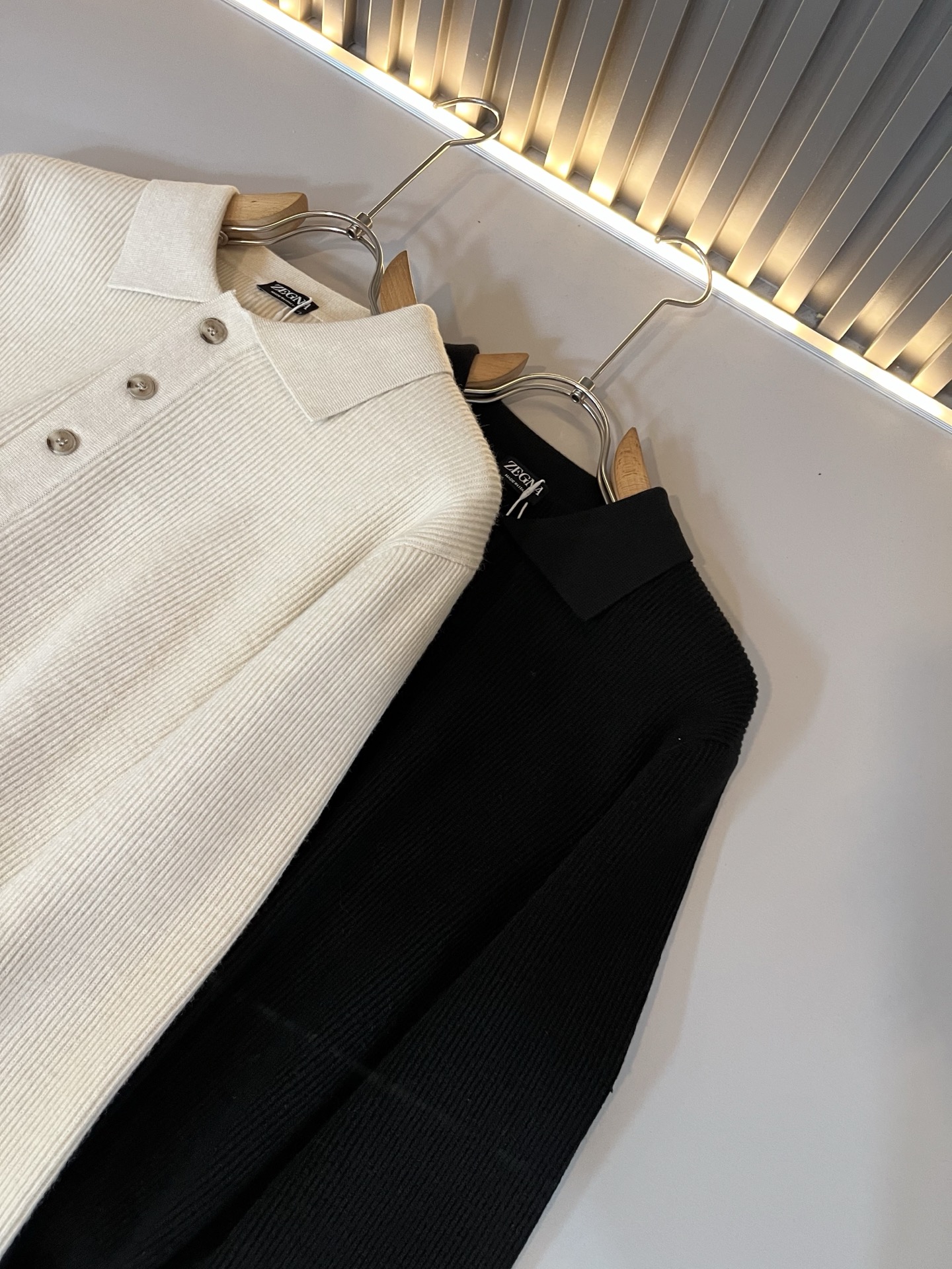 Ermenegildo Zeg*a杰*亚 2025秋冬新品男士休闲针织羊毛衫，外贸公司订单！是杰尼亚经典