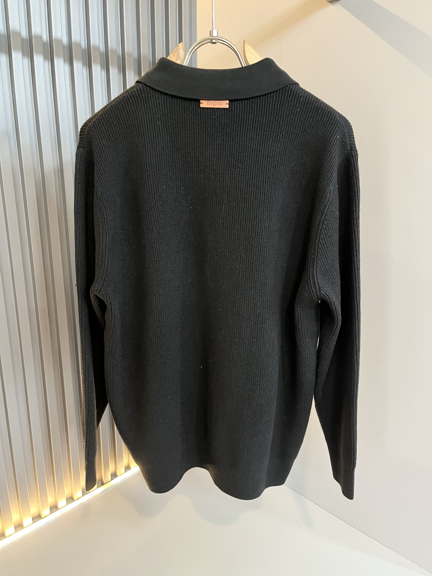 Ermenegildo Zeg*a杰*亚 2025秋冬新品男士休闲针织羊毛衫，外贸公司订单！是杰尼亚经典