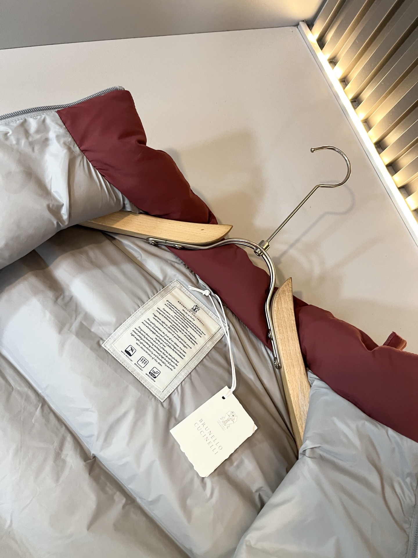 BC-Brunello Cucineli 2025秋冬男女同款👫羽绒服马甲外套，羽绒面料夹克 防水羽绒服