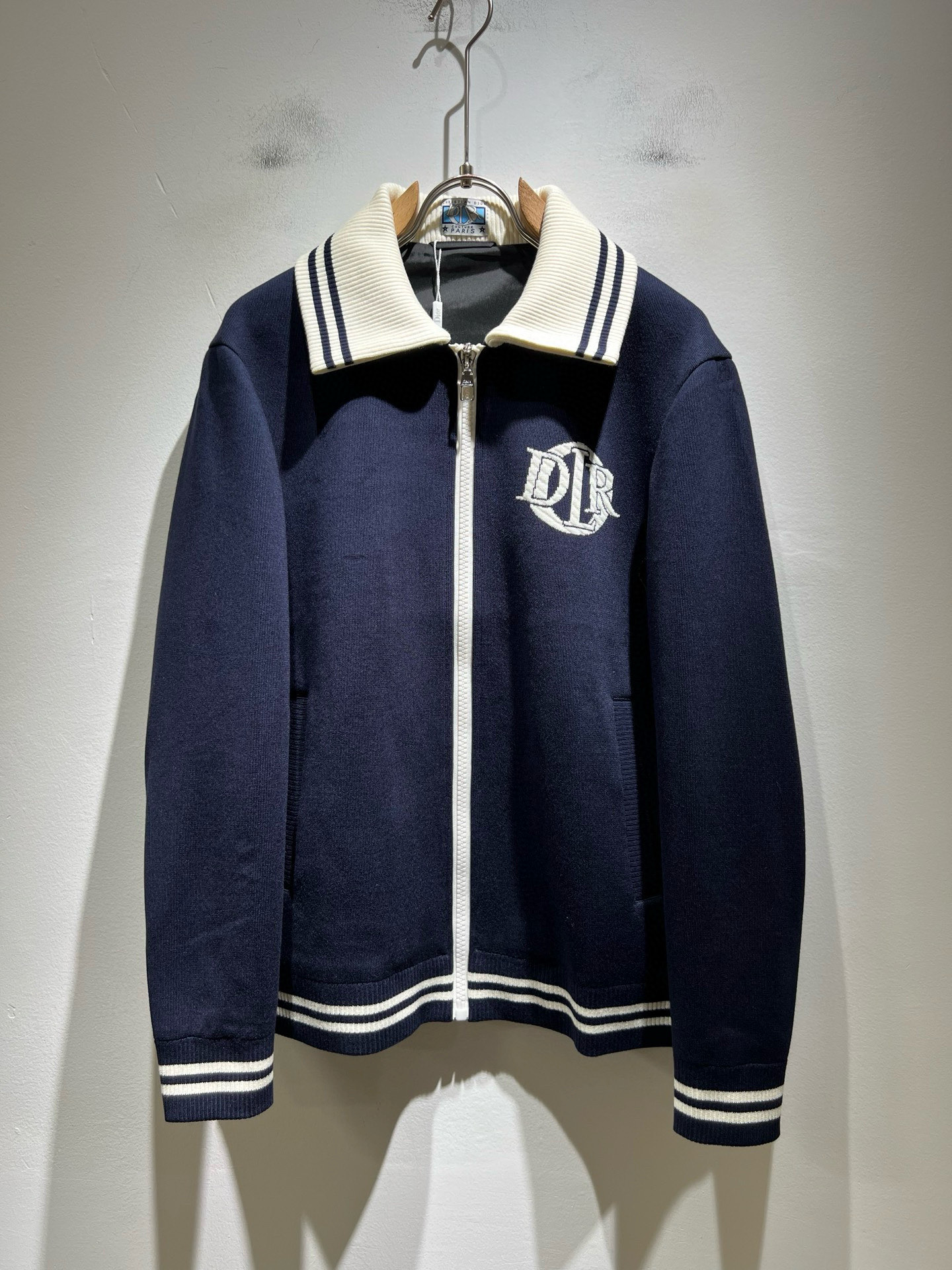 Dio*r迪*奥 2025秋冬男士休闲针织羊毛夹克外套，最新时尚休闲拉链夹克，贸易公司渠道稀出，同步官网