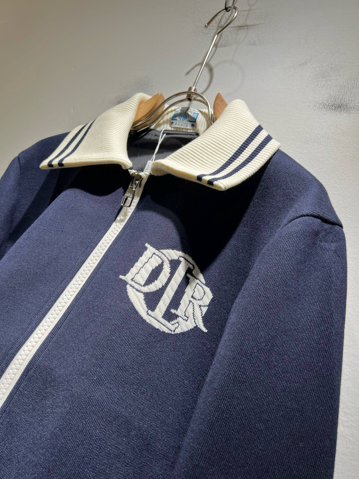 Dio*r迪*奥 2025秋冬男士休闲针织羊毛夹克外套，最新时尚休闲拉链夹克，贸易公司渠道稀出，同步官网