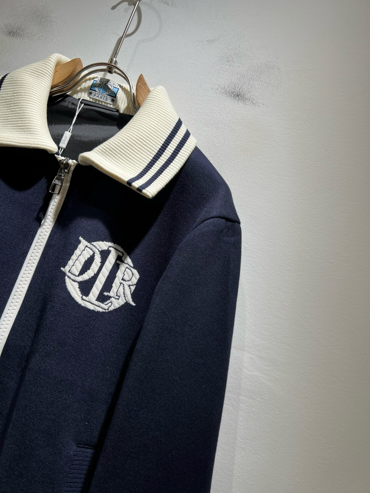 Dio*r迪*奥 2025秋冬男士休闲针织羊毛夹克外套，最新时尚休闲拉链夹克，贸易公司渠道稀出，同步官网