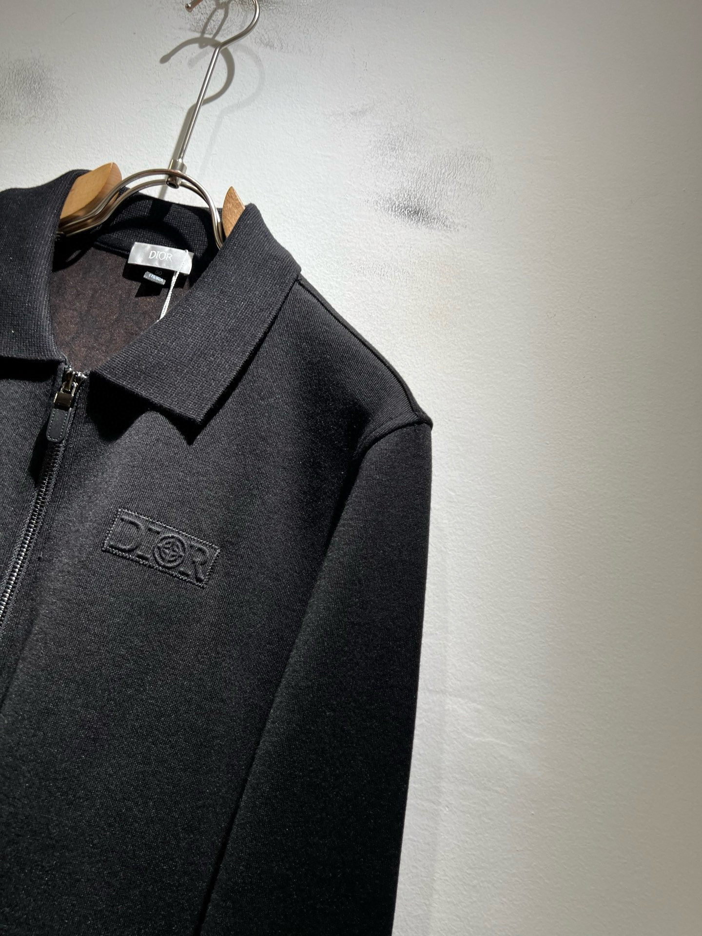 Dio*r迪*奥 2025秋冬男士休闲针织羊毛开衫，最新时尚休闲拉链夹克，贸易公司渠道稀出，同步官网发售