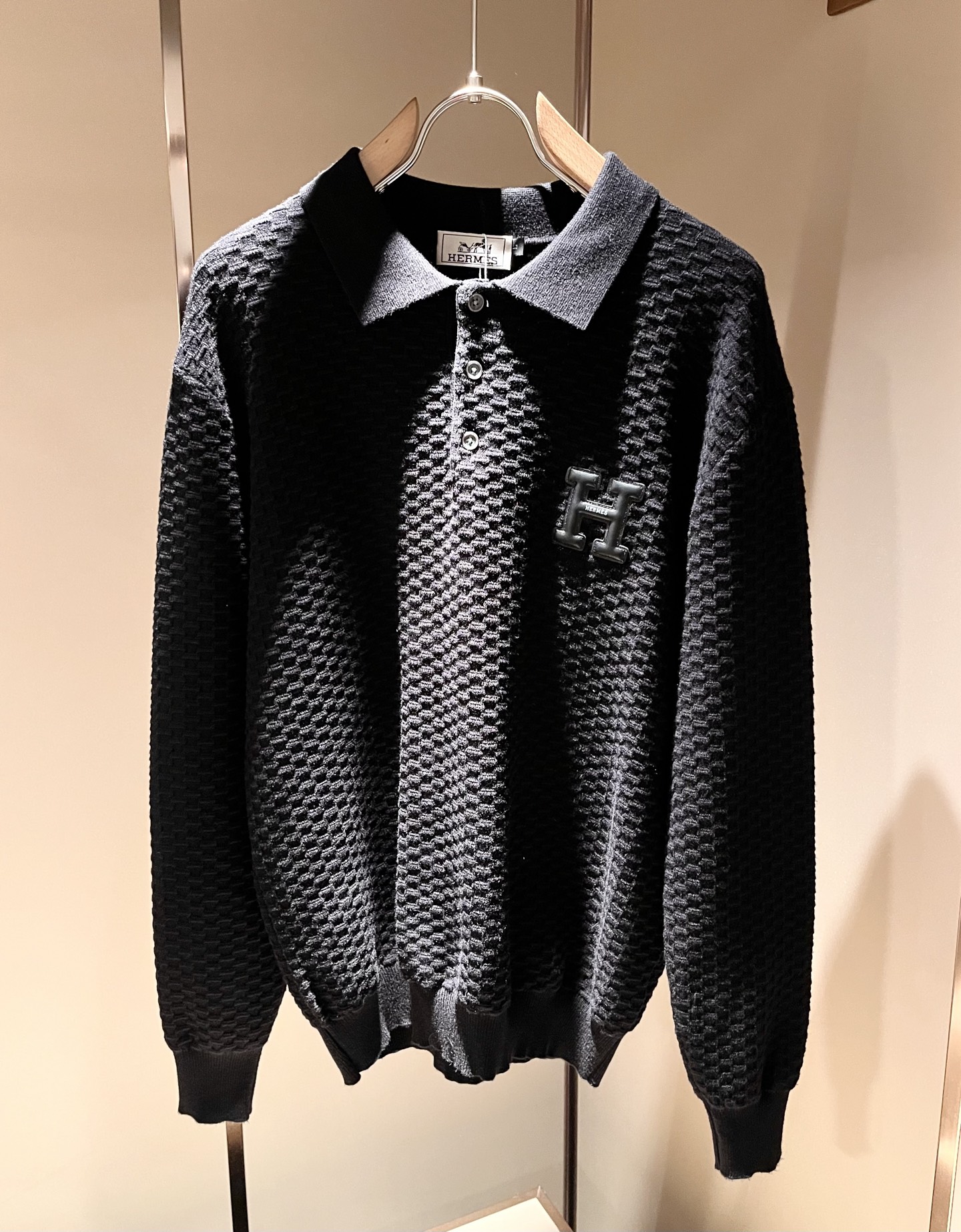 Her*mes爱*仕2025秋冬新款男士针织羊毛衫，全新升级百搭基础款，低调奢华，品格之选！甄选优质精选