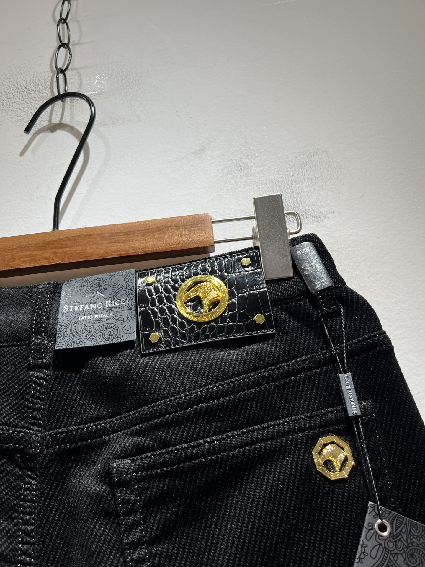 STEFANO RIC*I/史蒂芬.尼治 2025秋冬男士原单灯芯绒休闲裤，重磅推荐！品质“牛啤” 此款