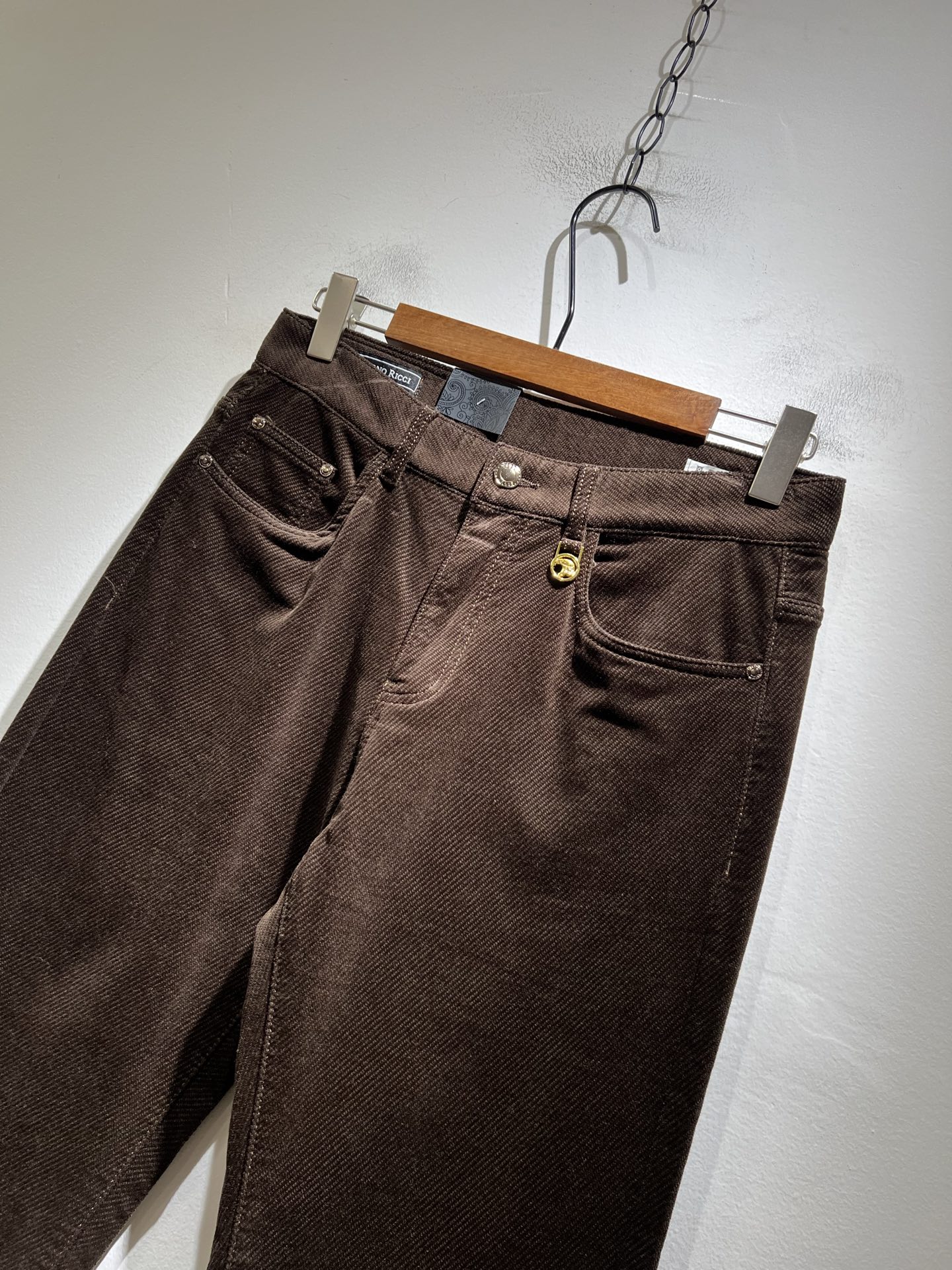 STEFANO RIC*I/史蒂芬.尼治 2025秋冬男士原单灯芯绒休闲裤，重磅推荐！品质“牛啤” 此款