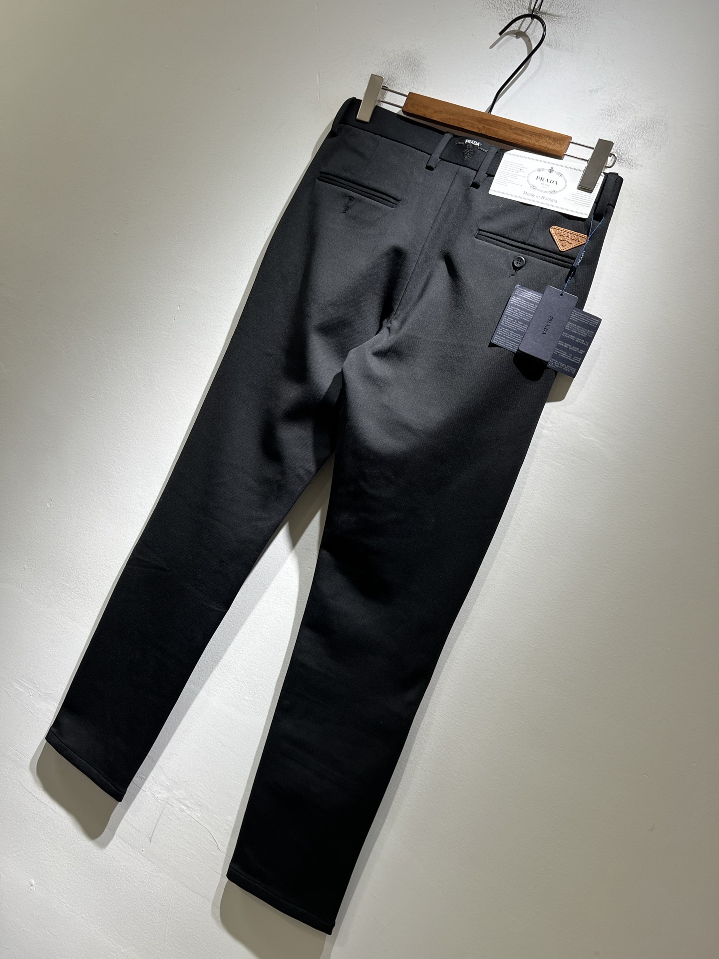 PRA*DA 普*达 2025秋冬新款百搭西裤，男士经典商务休闲基础长裤西裤！贸易公司渠道稀出，领先官网