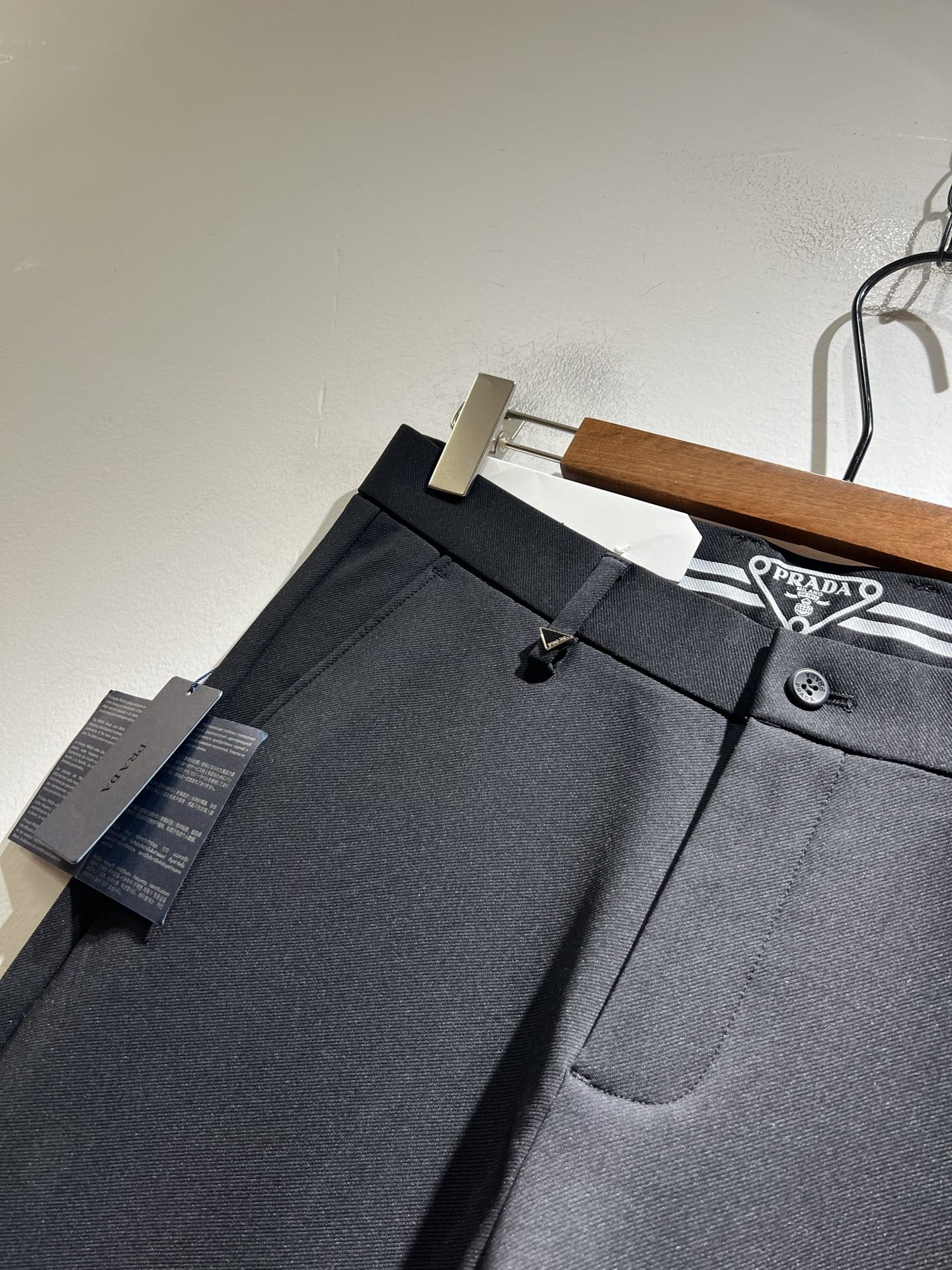 PRA*DA 普*达 2025秋冬新款百搭西裤，男士经典商务休闲基础长裤西裤！贸易公司渠道稀出，领先官网