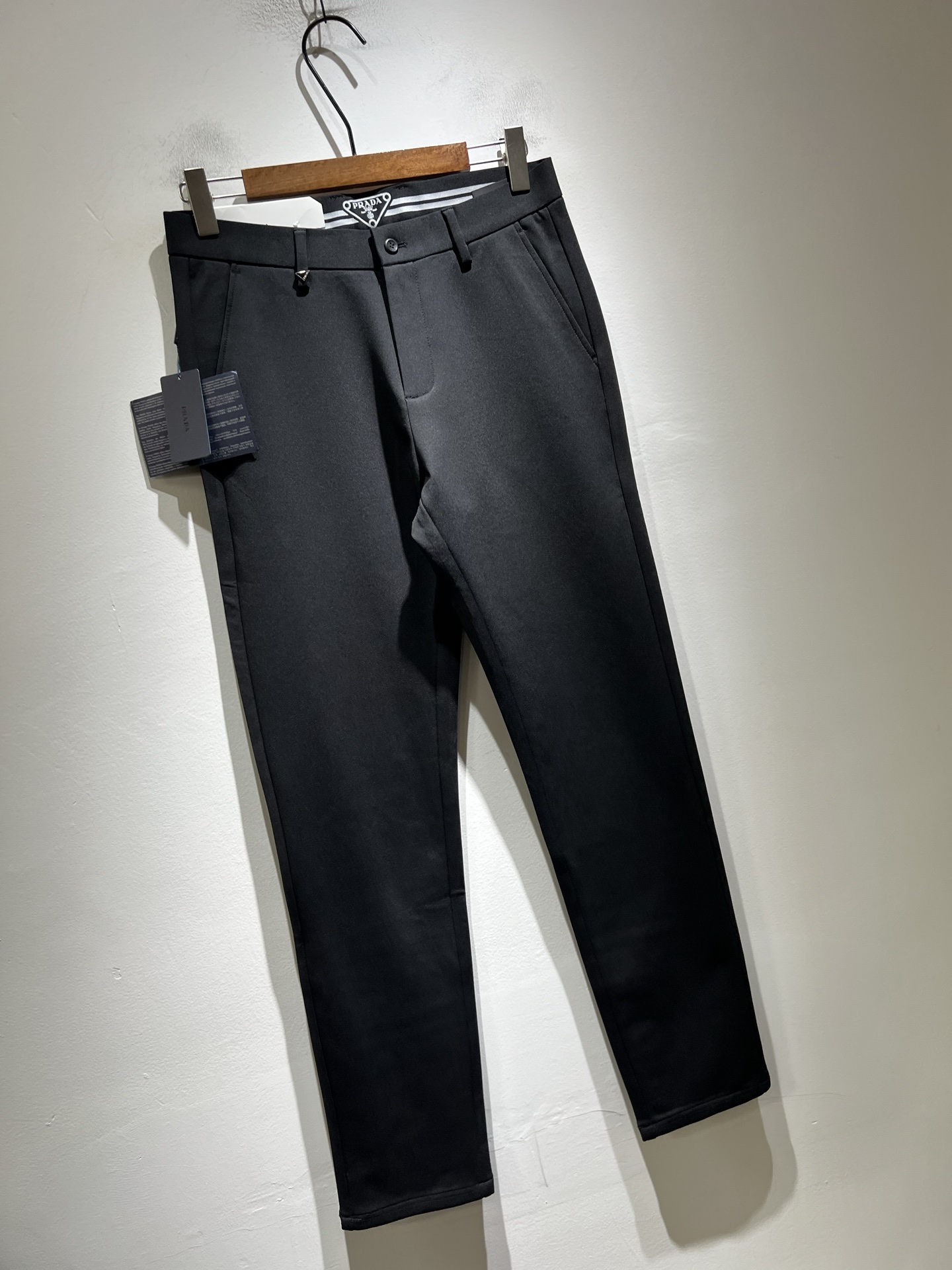 PRA*DA 普*达 2025秋冬新款百搭西裤，男士经典商务休闲基础长裤西裤！贸易公司渠道稀出，领先官网