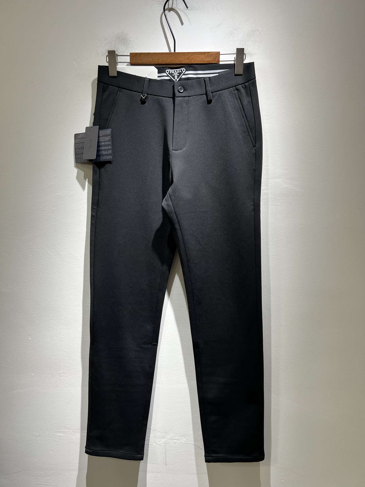 PRA*DA 普*达 2025秋冬新款百搭西裤，男士经典商务休闲基础长裤西裤！贸易公司渠道稀出，领先官网