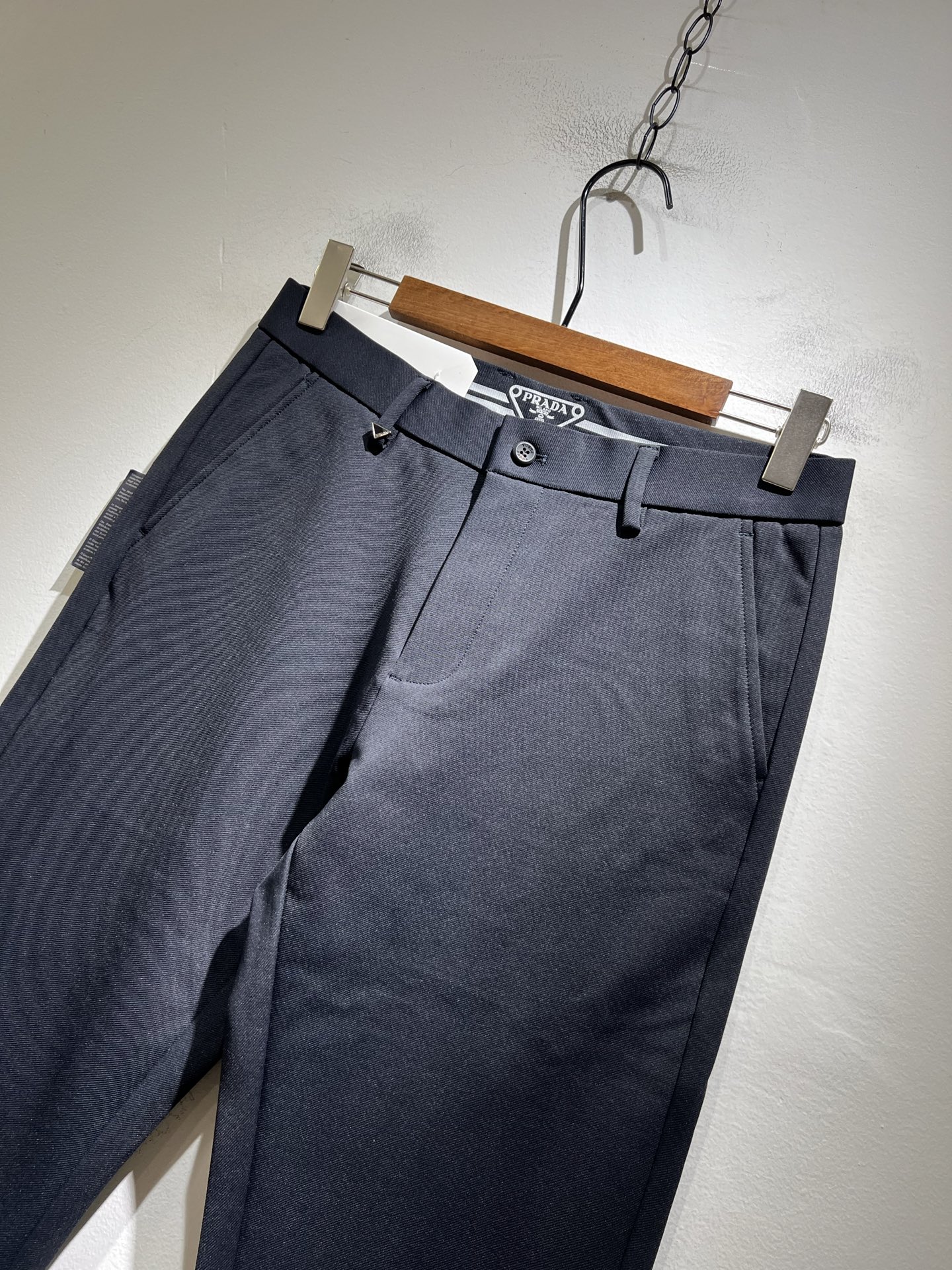 PRA*DA 普*达 2025秋冬新款百搭西裤，男士经典商务休闲基础长裤西裤！贸易公司渠道稀出，领先官网