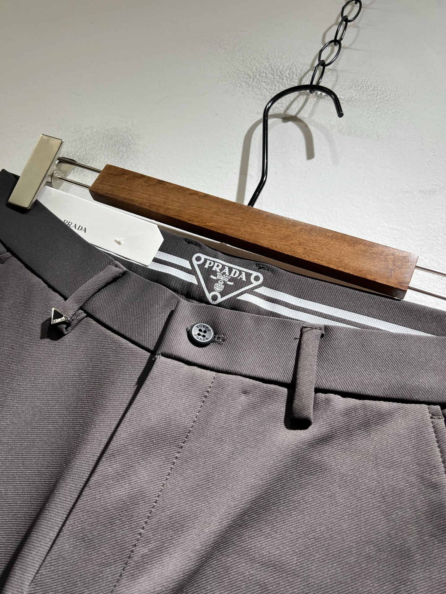 PRA*DA 普*达 2025秋冬新款百搭西裤，男士经典商务休闲基础长裤西裤！贸易公司渠道稀出，领先官网