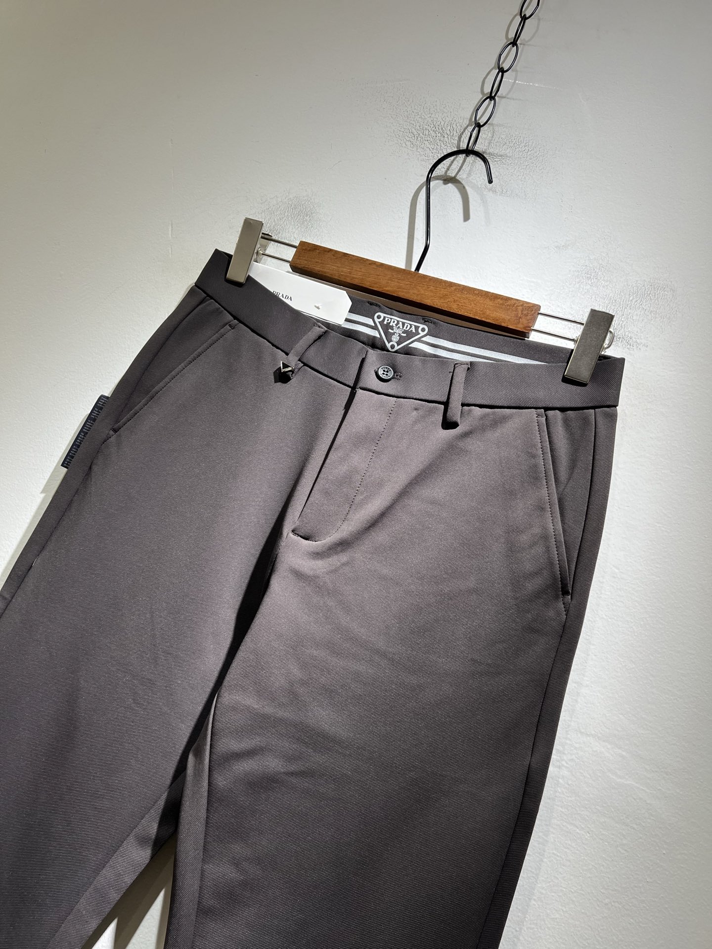 PRA*DA 普*达 2025秋冬新款百搭西裤，男士经典商务休闲基础长裤西裤！贸易公司渠道稀出，领先官网