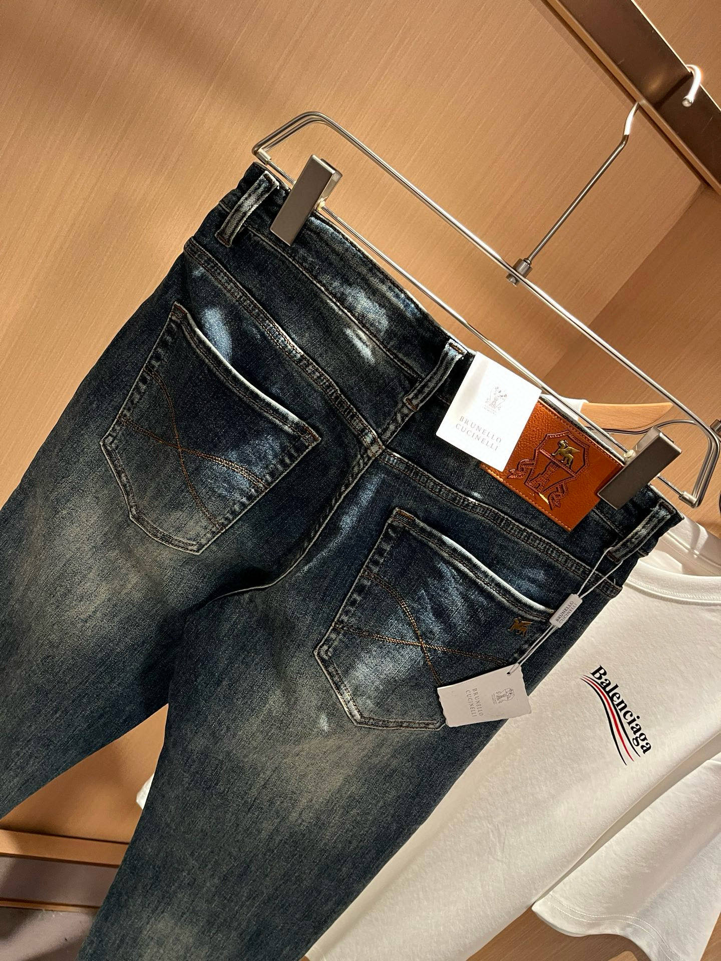 BC-Brunello Cucineli 2025秋冬新品男士时装款高端休闲牛仔裤，香港洋行渠道货，日本