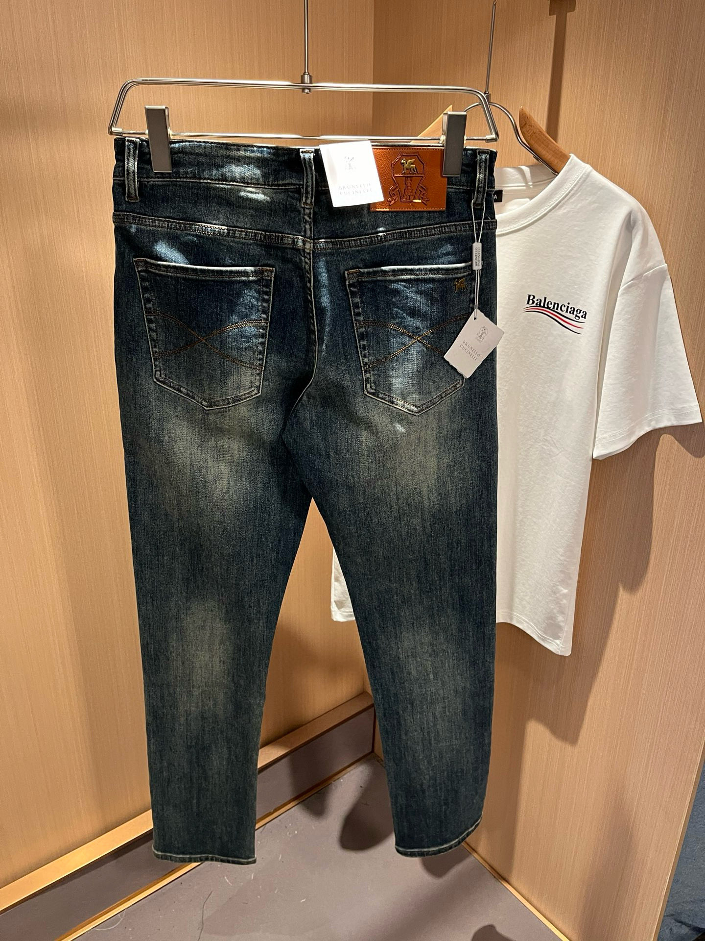 BC-Brunello Cucineli 2025秋冬新品男士时装款高端休闲牛仔裤，香港洋行渠道货，日本