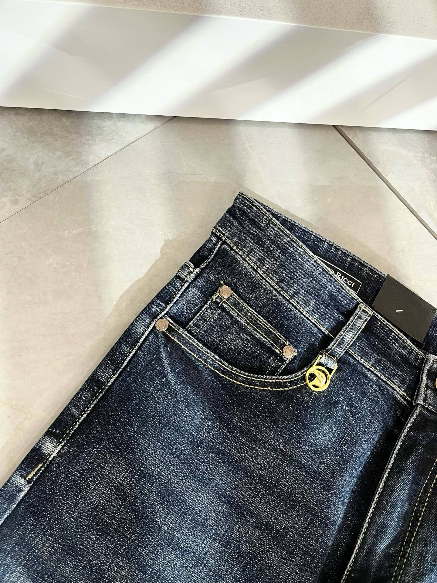 STEFANO RIC*I/史蒂芬.尼治 2025秋冬男士原单休闲牛仔裤，重磅推荐！品质“牛啤” 此款所