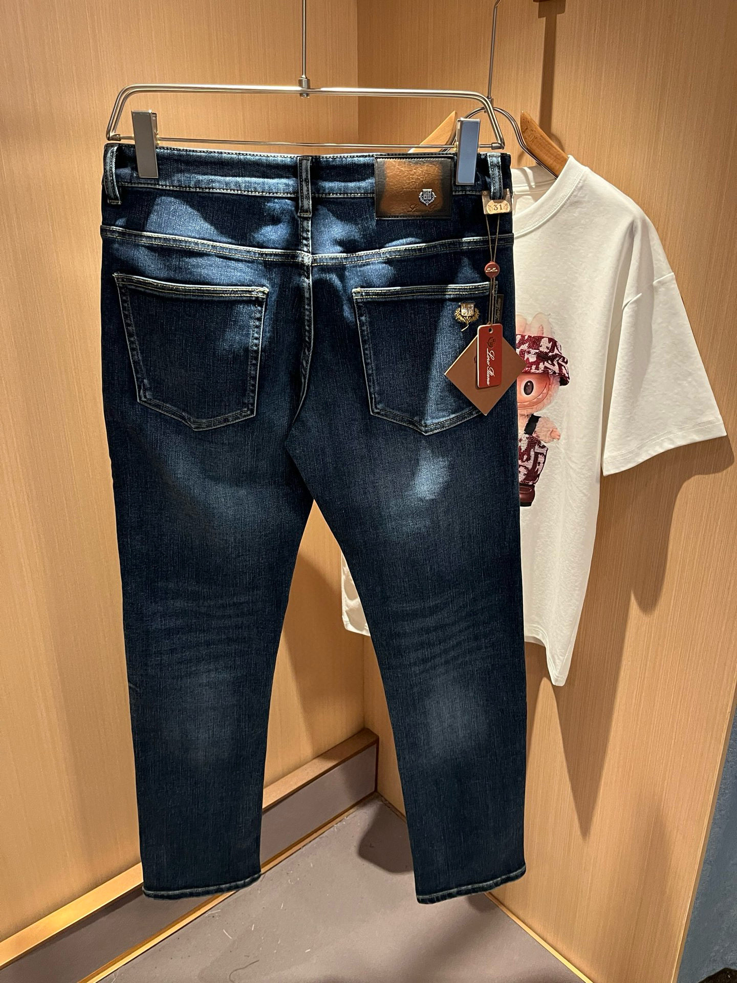 Loro Piana诺悠翩雅 2025秋冬新品男士时装款高端休闲裤，香港洋行渠道货，日本原厂出品，纯血统