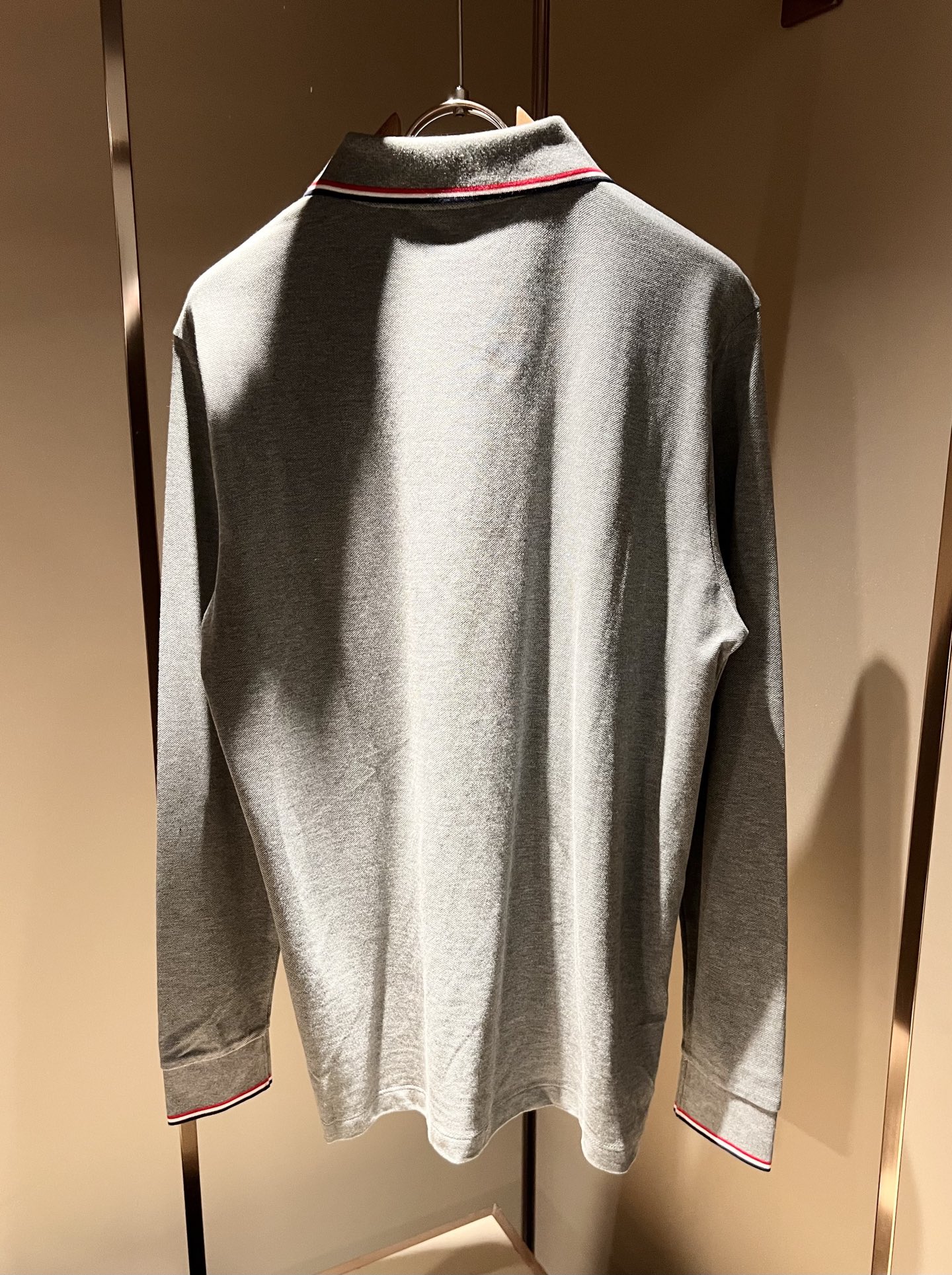 MON蒙**口2025秋冬新款男士原单男士短袖POLO衫，贸易公司货，官网同步发售！此类型的基础单品是每