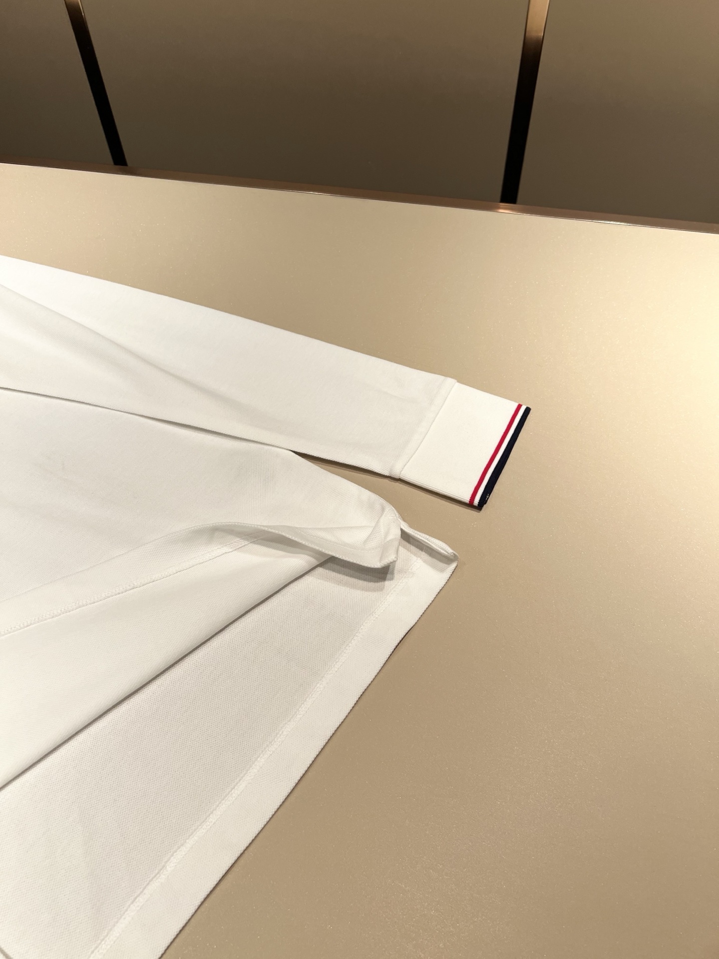 MON蒙**口2025秋冬新款男士原单男士短袖POLO衫，贸易公司货，官网同步发售！此类型的基础单品是每