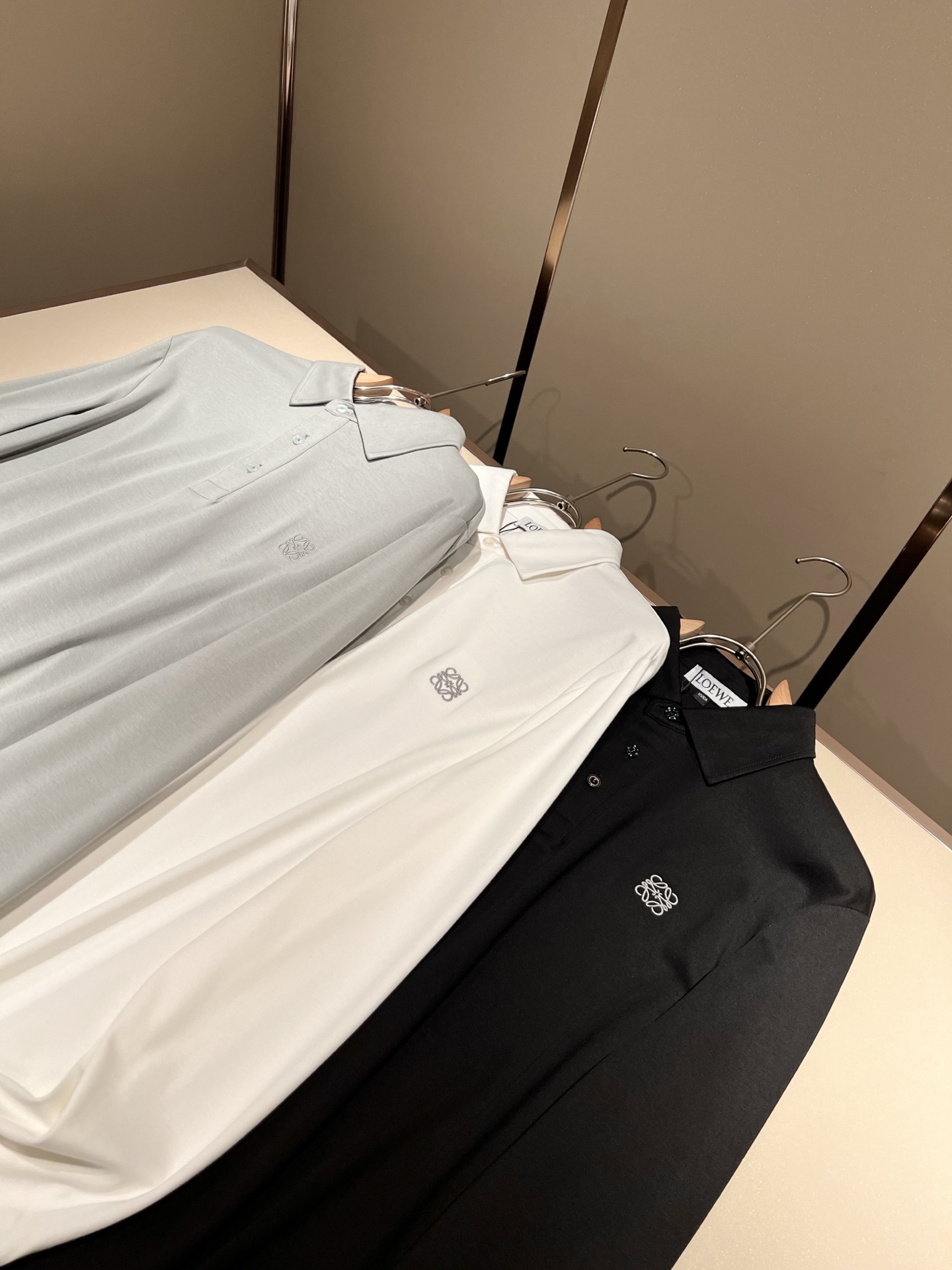 LO*WE/罗*威2025秋冬男士翻领长袖POLO衫，贸易公司渠道货，2025秋冬最新品，官柜同步售卖，