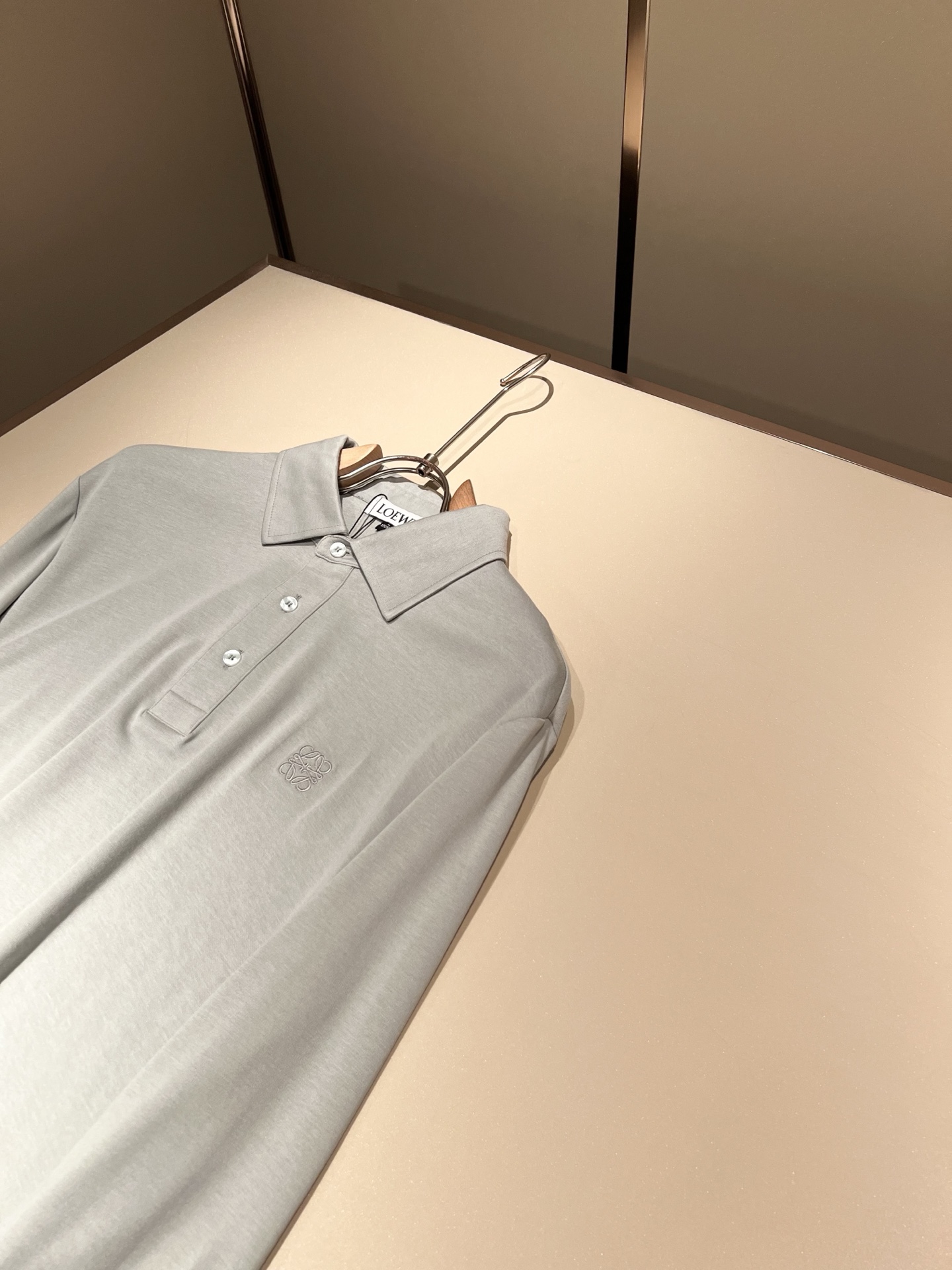 LO*WE/罗*威2025秋冬男士翻领长袖POLO衫，贸易公司渠道货，2025秋冬最新品，官柜同步售卖，