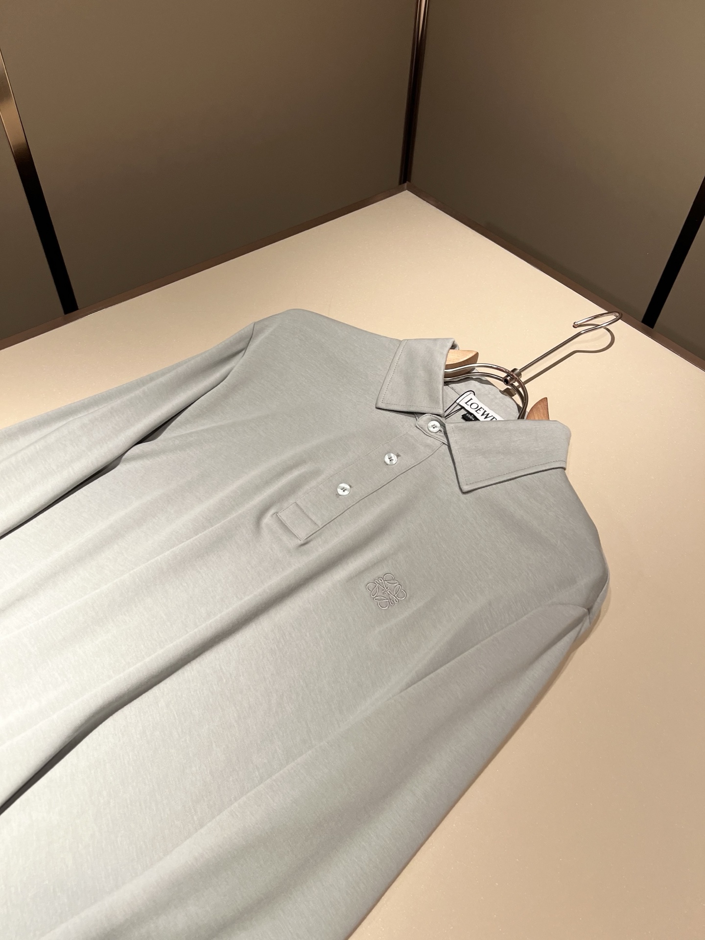 LO*WE/罗*威2025秋冬男士翻领长袖POLO衫，贸易公司渠道货，2025秋冬最新品，官柜同步售卖，