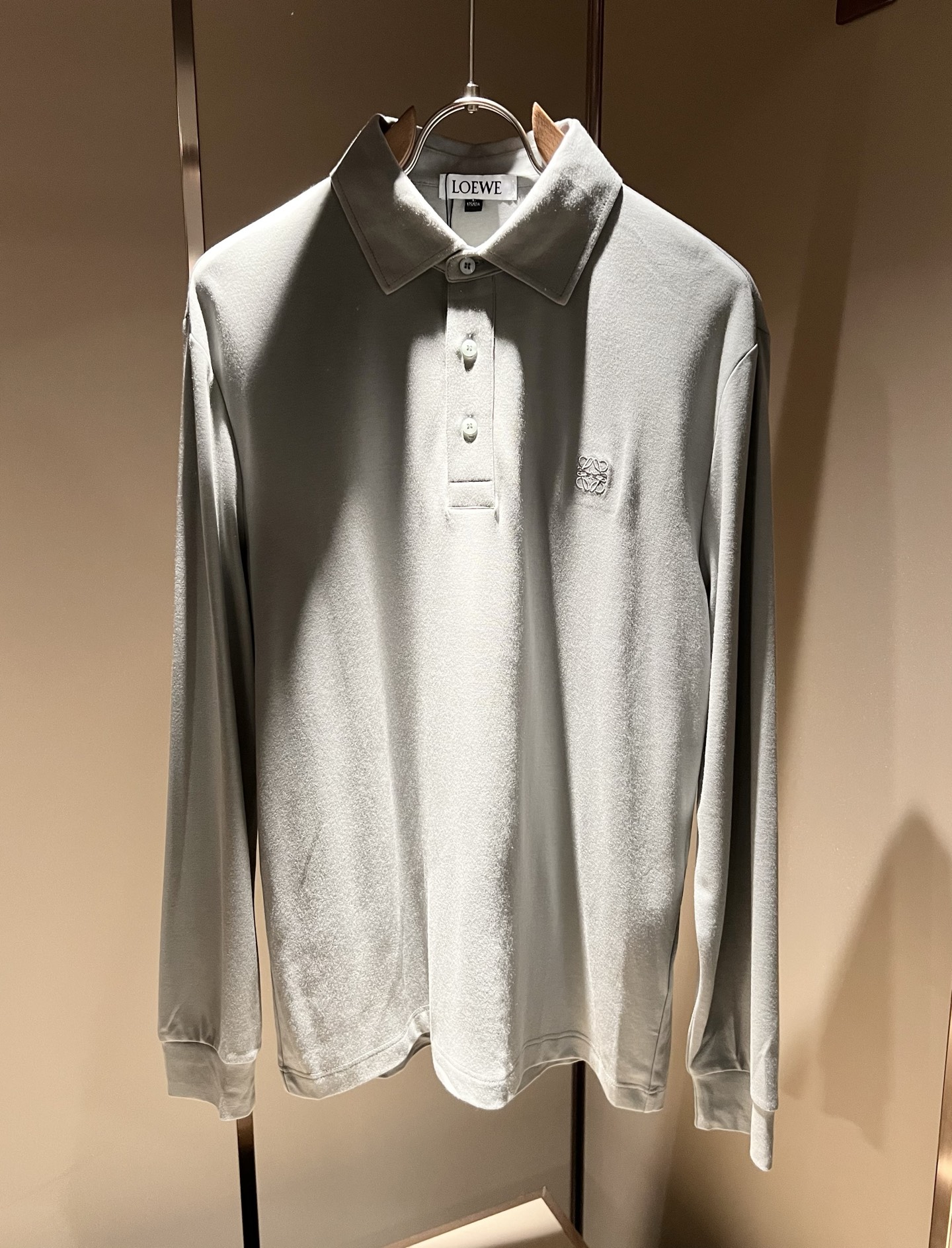 LO*WE/罗*威2025秋冬男士翻领长袖POLO衫，贸易公司渠道货，2025秋冬最新品，官柜同步售卖，