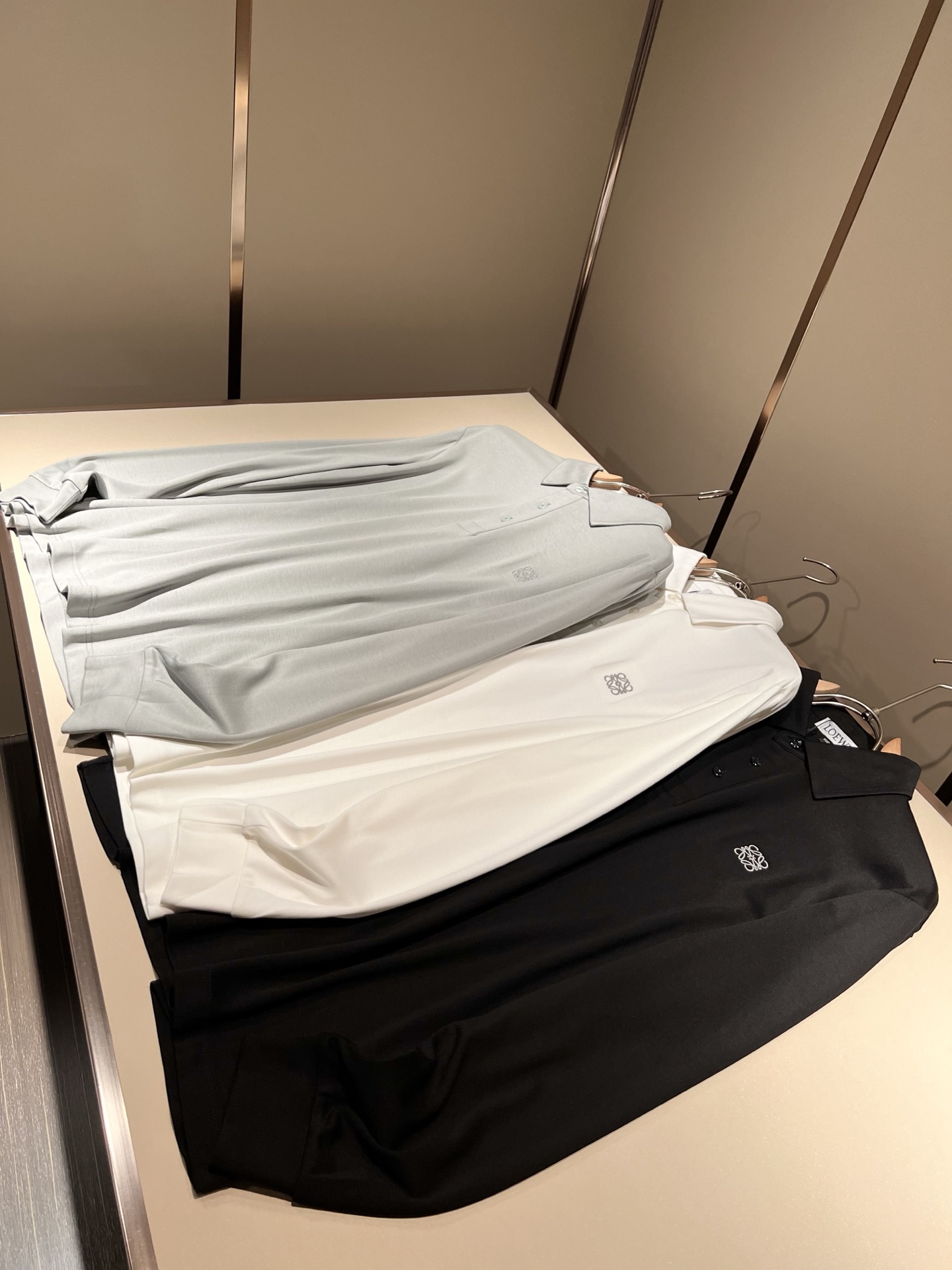 LO*WE/罗*威2025秋冬男士翻领长袖POLO衫，贸易公司渠道货，2025秋冬最新品，官柜同步售卖，