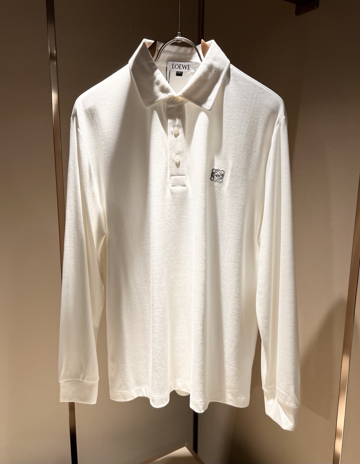 LO*WE/罗*威2025秋冬男士翻领长袖POLO衫，贸易公司渠道货，2025秋冬最新品，官柜同步售卖，