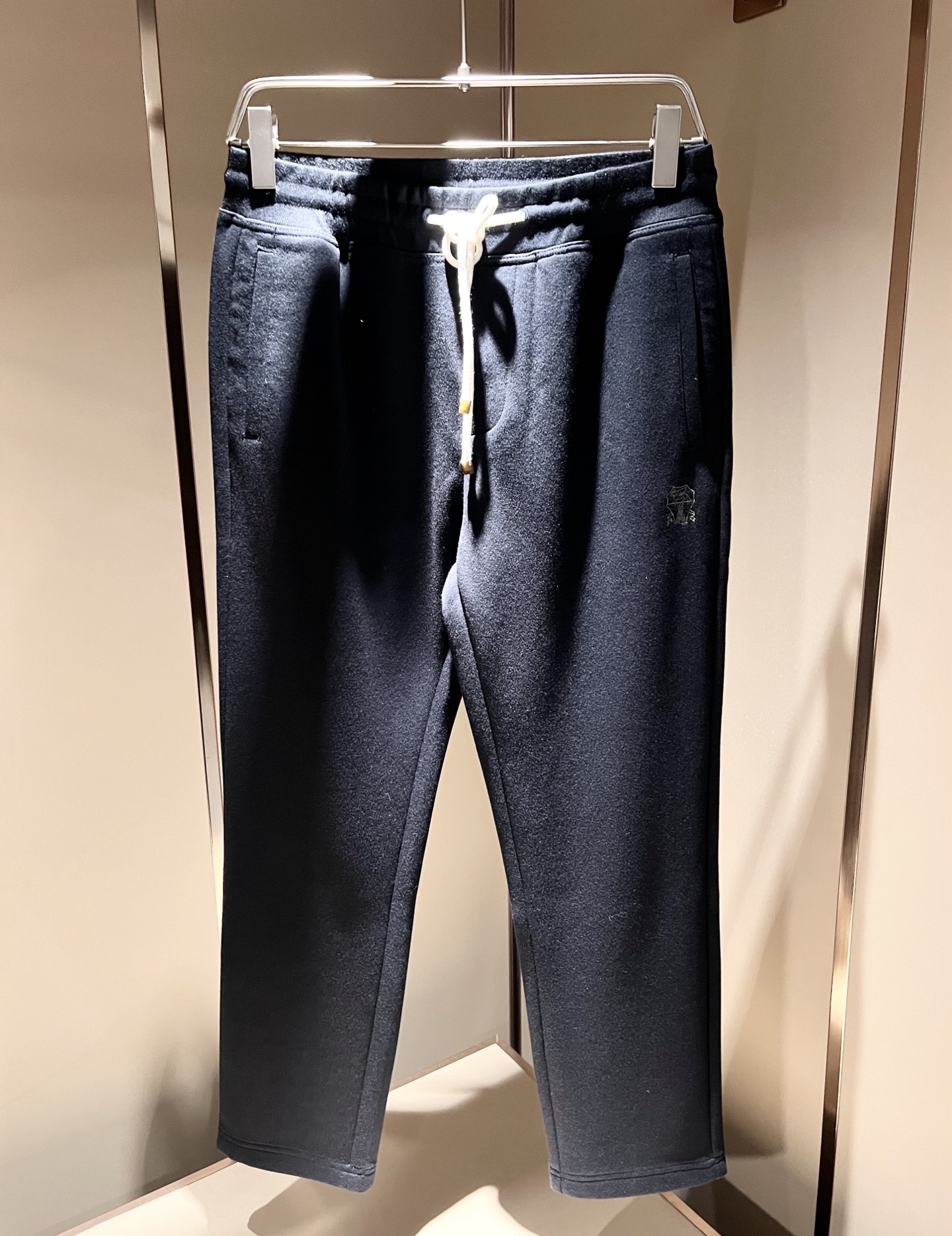 BC-Brunello Cucineli 2025秋冬新品男士时装款高端纯棉休闲裤，香港洋行渠道货，日本