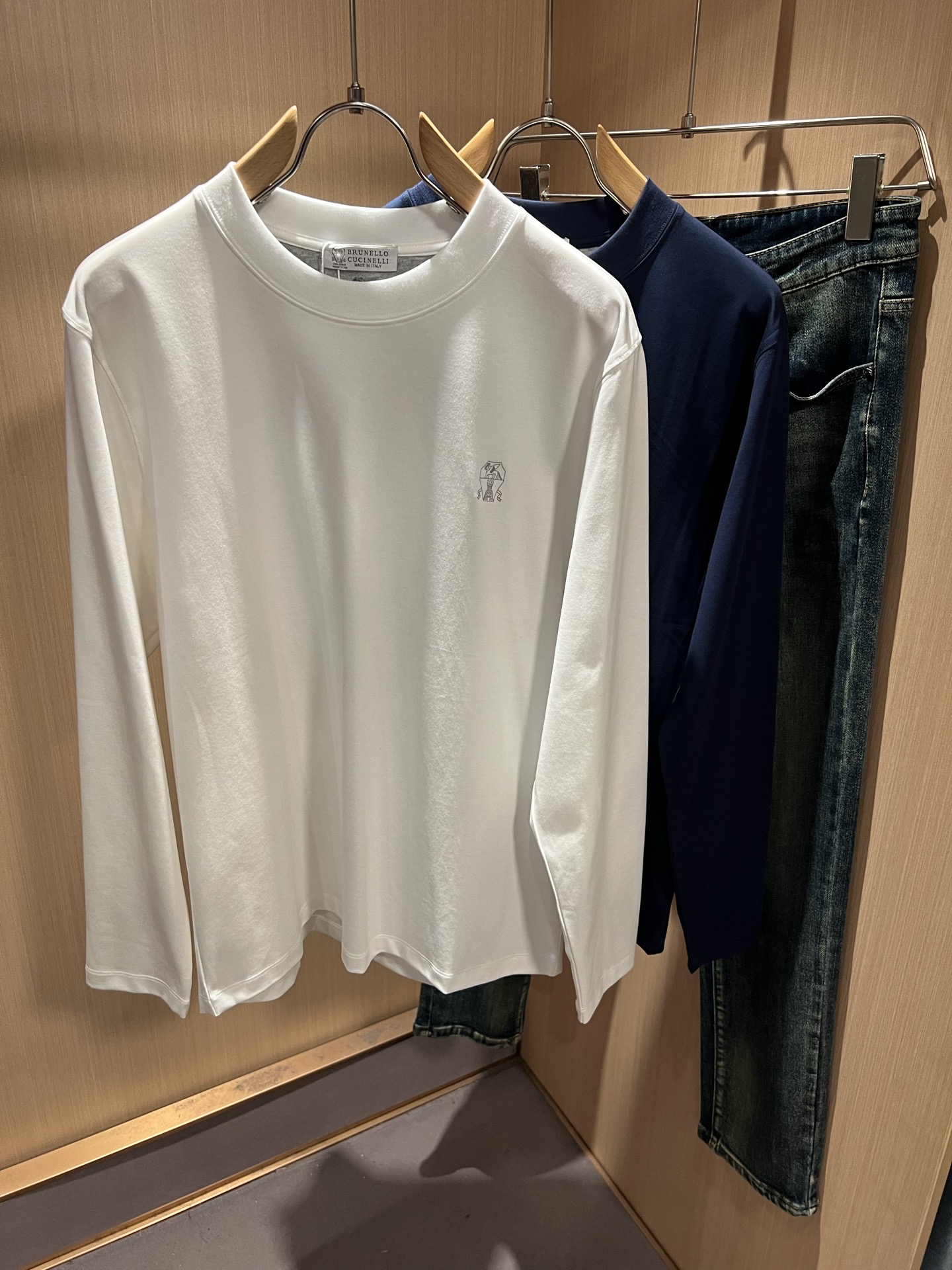 BC-Brunello Cucineli 2025秋季新款男士长袖打底，众多明星都爱穿的时尚百搭单品！超