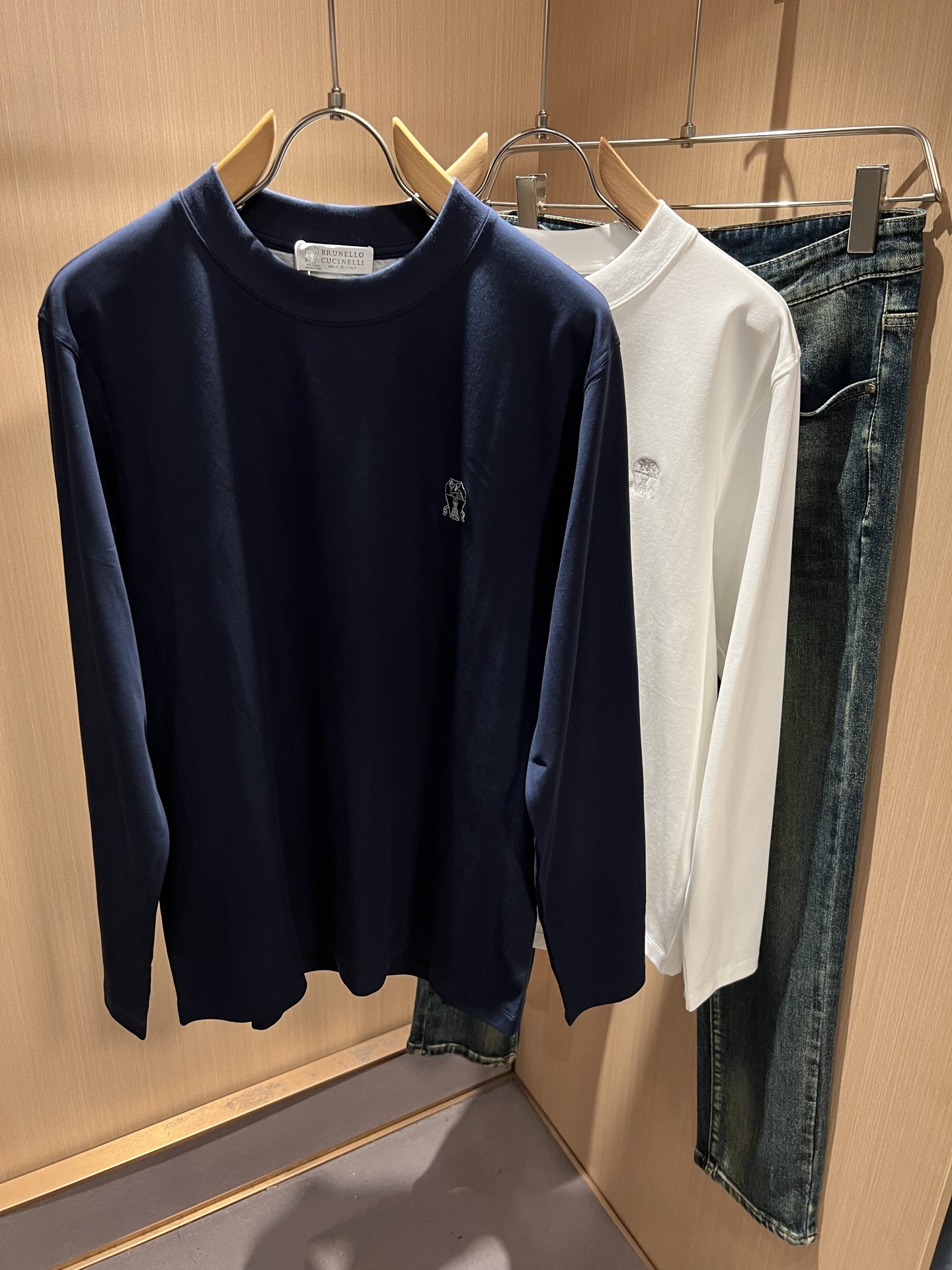 BC-Brunello Cucineli 2025秋季新款男士长袖打底，众多明星都爱穿的时尚百搭单品！超