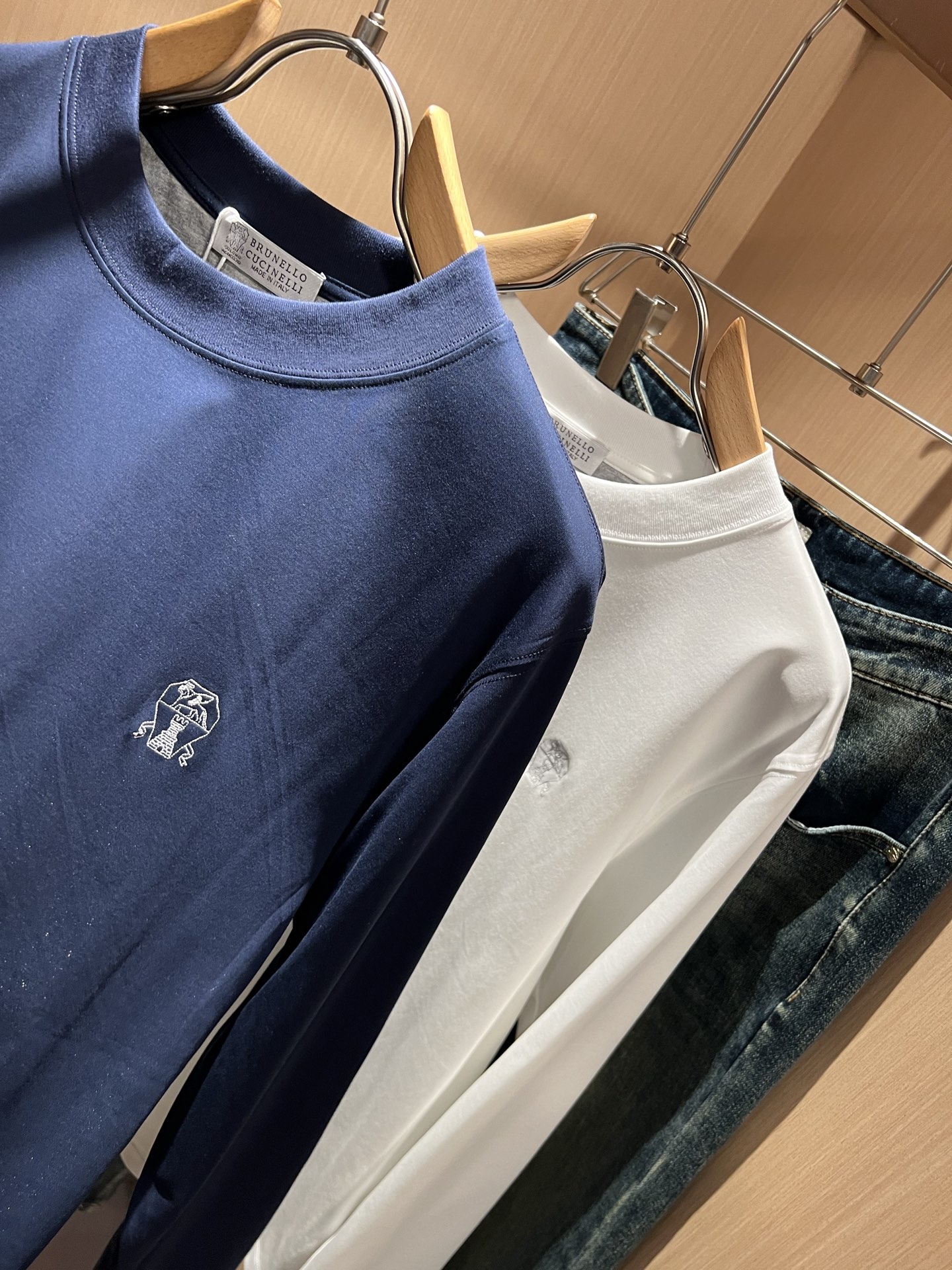 BC-Brunello Cucineli 2025秋季新款男士长袖打底，众多明星都爱穿的时尚百搭单品！超