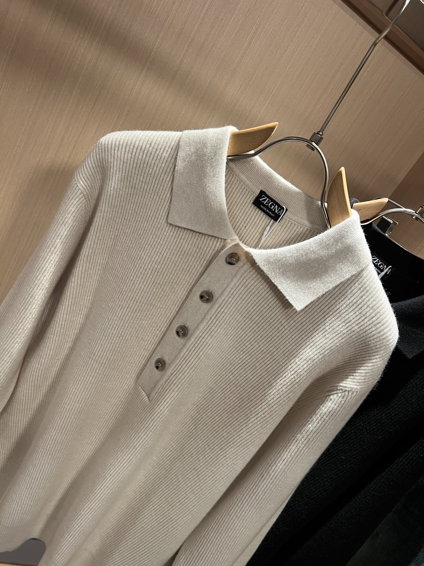 Ermenegildo Zeg*a杰*亚 2025秋冬新品男士休闲针织羊毛衫，外贸公司订单！是杰尼亚经典