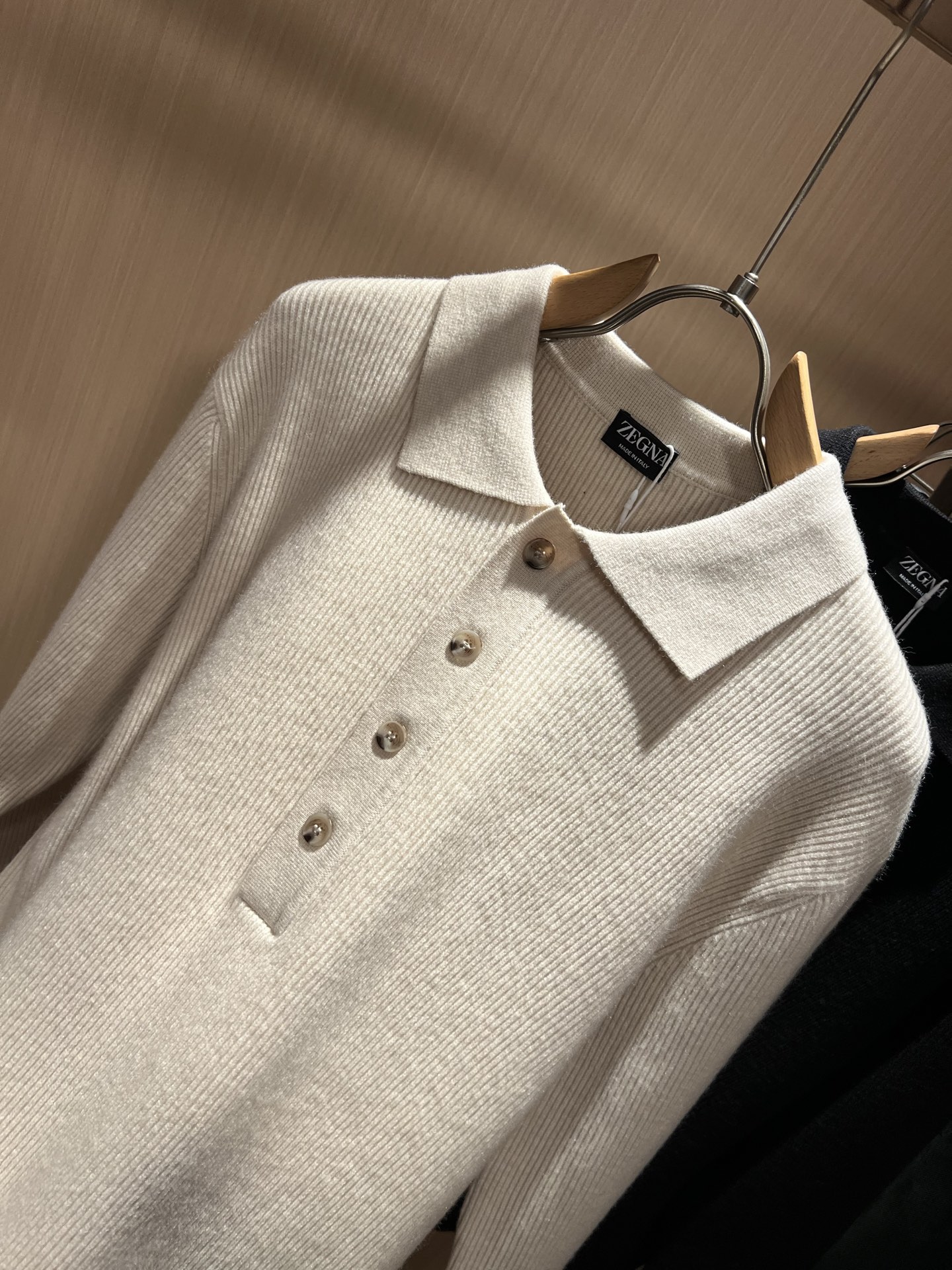 Ermenegildo Zeg*a杰*亚 2025秋冬新品男士休闲针织羊毛衫，外贸公司订单！是杰尼亚经典