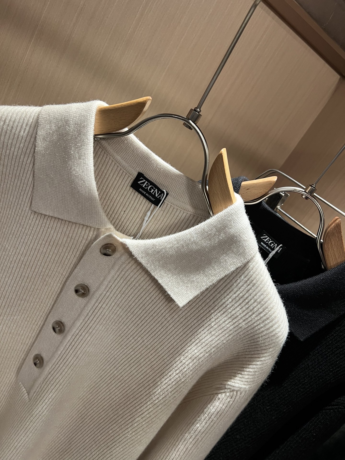 Ermenegildo Zeg*a杰*亚 2025秋冬新品男士休闲针织羊毛衫，外贸公司订单！是杰尼亚经典