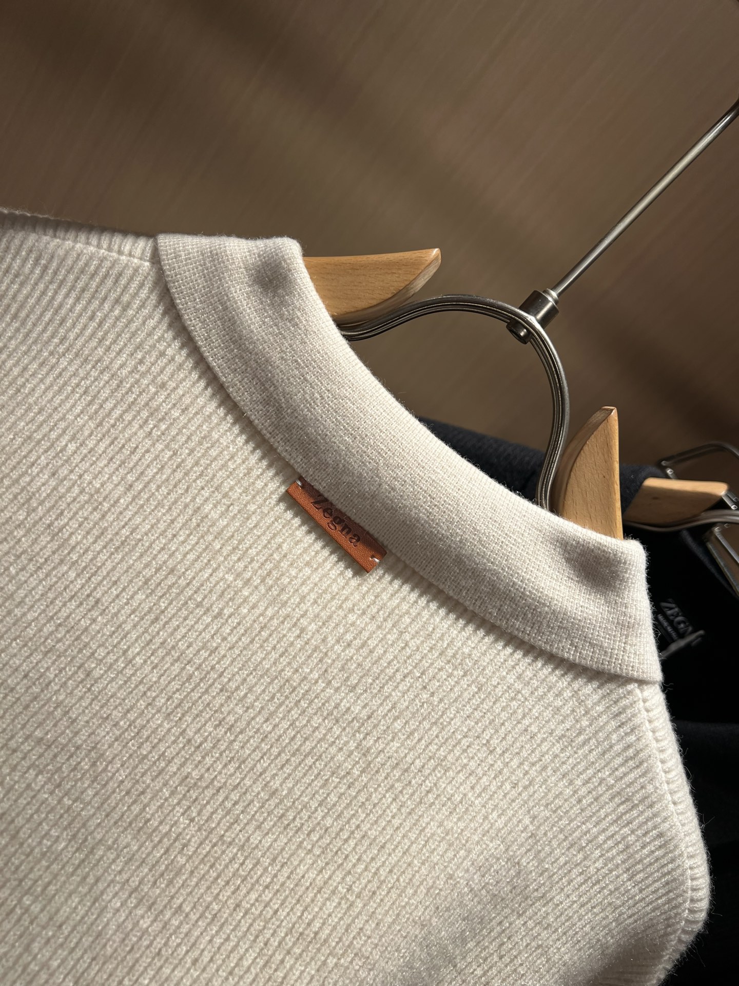 Ermenegildo Zeg*a杰*亚 2025秋冬新品男士休闲针织羊毛衫，外贸公司订单！是杰尼亚经典