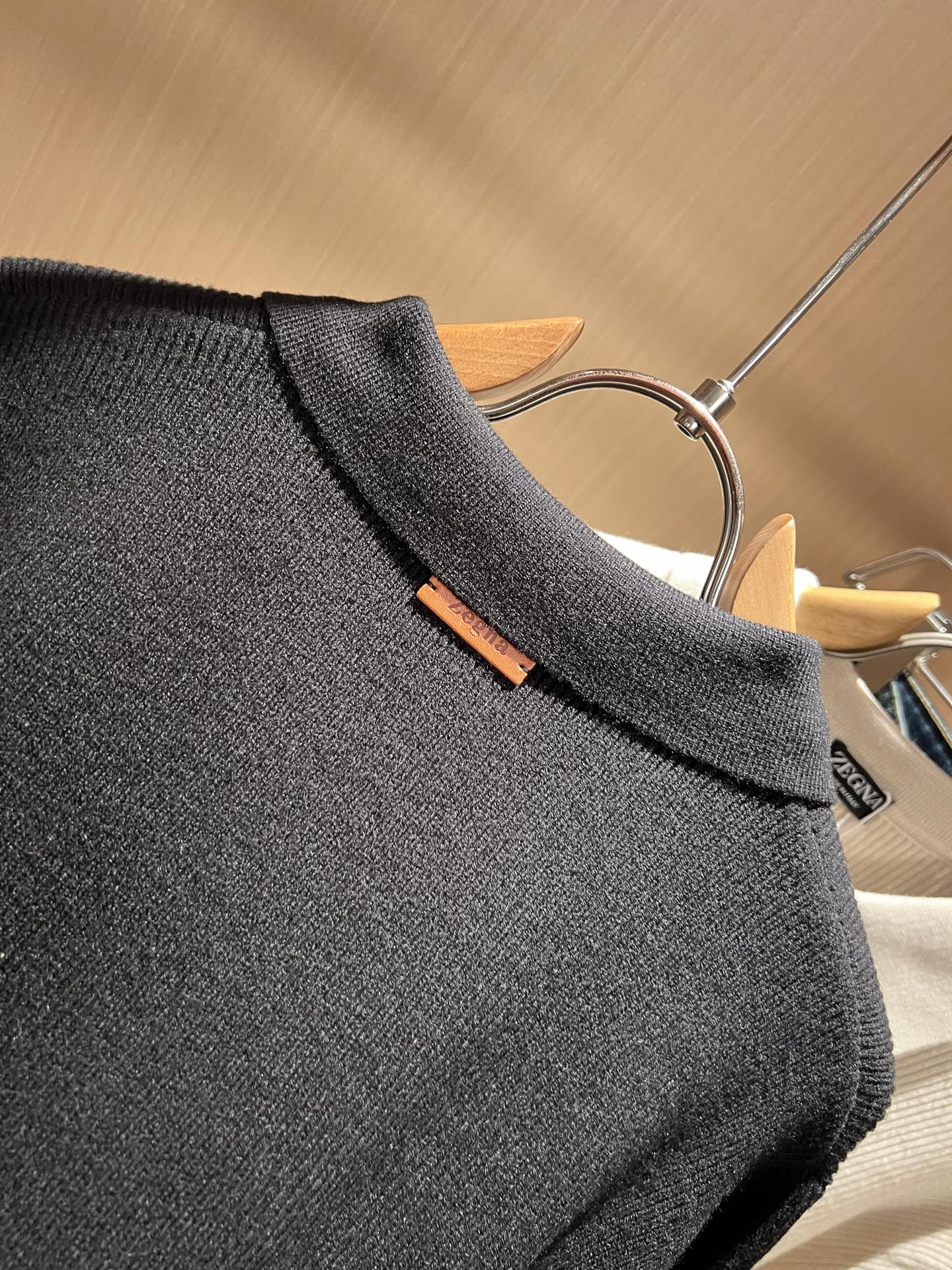 Ermenegildo Zeg*a杰*亚 2025秋冬新品男士休闲针织羊毛衫，外贸公司订单！是杰尼亚经典