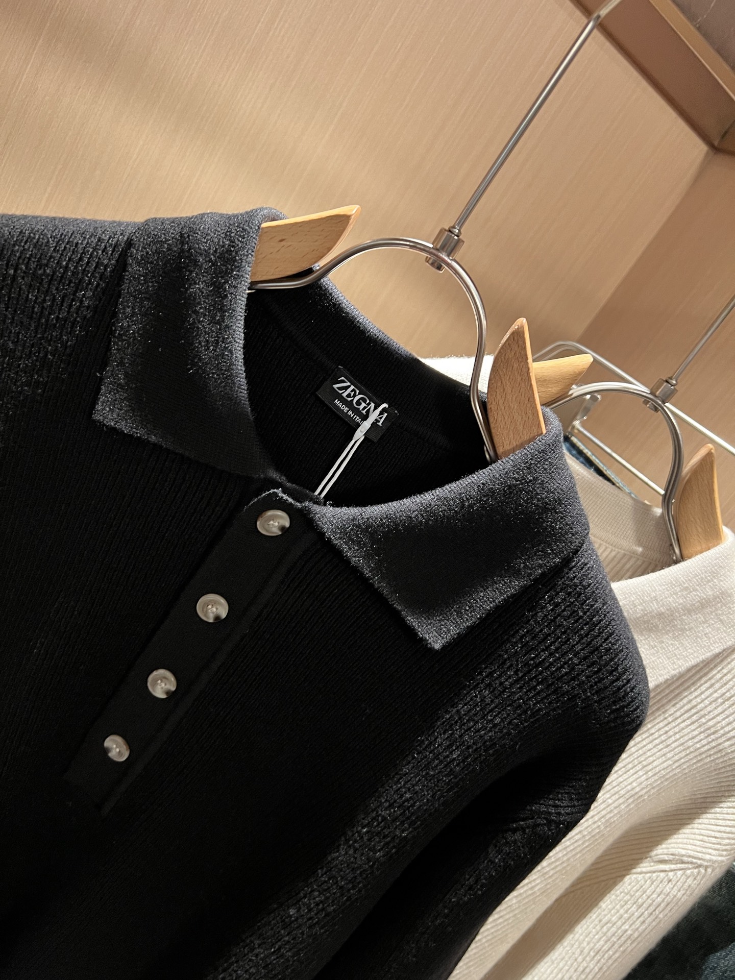 Ermenegildo Zeg*a杰*亚 2025秋冬新品男士休闲针织羊毛衫，外贸公司订单！是杰尼亚经典