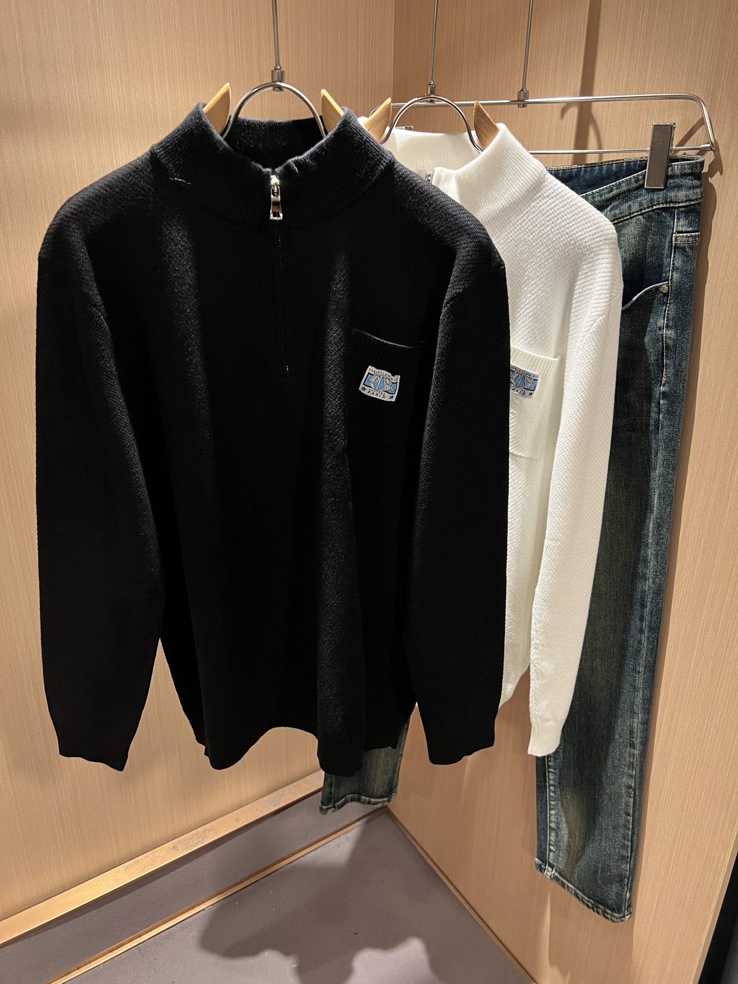 Dio*r迪*奥 2025秋冬男士休闲针织羊毛开衫，最新时尚休闲，贸易公司渠道稀出，同步官网发售，男神女