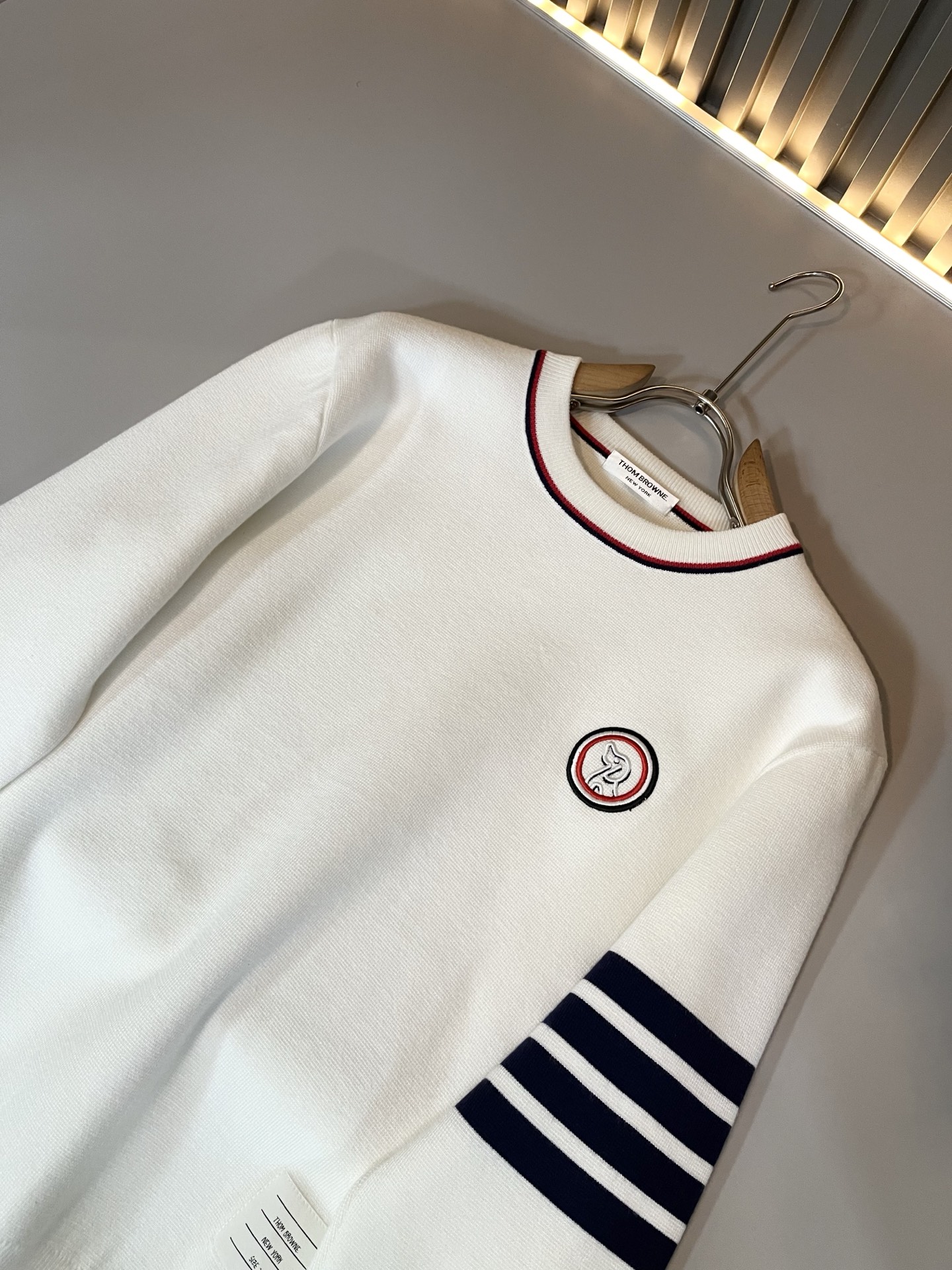 ThomBrow*e汤姆*朗2025秋冬新款男女同款👫针织羊毛衫，今年的专柜新品，男女同款👫超软羊毛面料