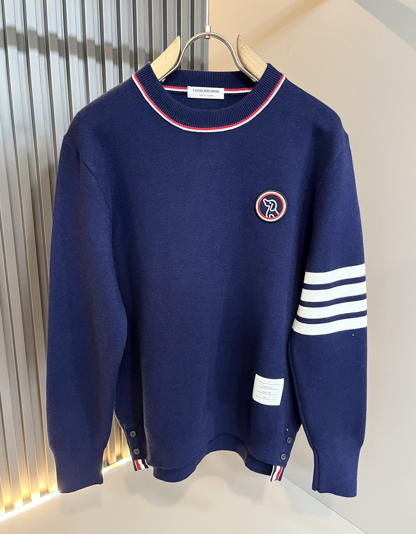 ThomBrow*e汤姆*朗2025秋冬新款男女同款👫针织羊毛衫，今年的专柜新品，男女同款👫超软羊毛面料